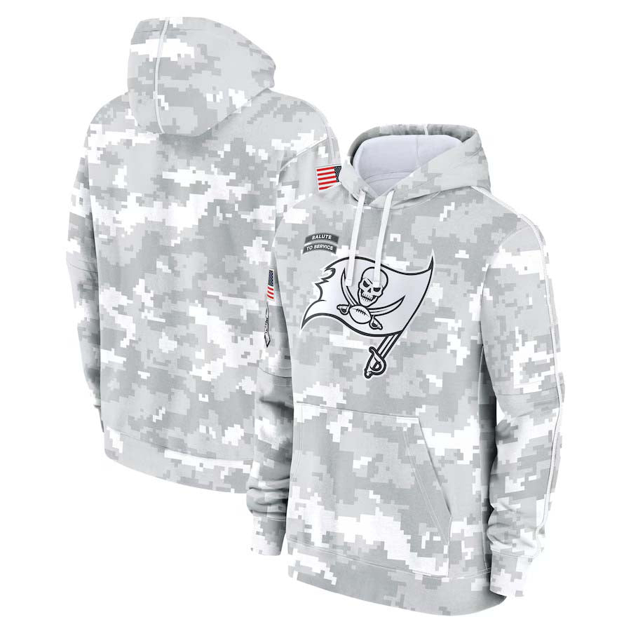 TB.Buccaneers 2024 Salute To Service Club Pullover Hoodie Cheap sale Birthday and Christmas gifts Stitched American Football Jerseys - Main View