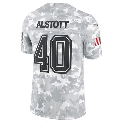 TB.Buccaneers #40 Mike Alstott Arctic Camo 2024 Salute to Service Retired Player Limited Stitched American Football Jerseys - Main View