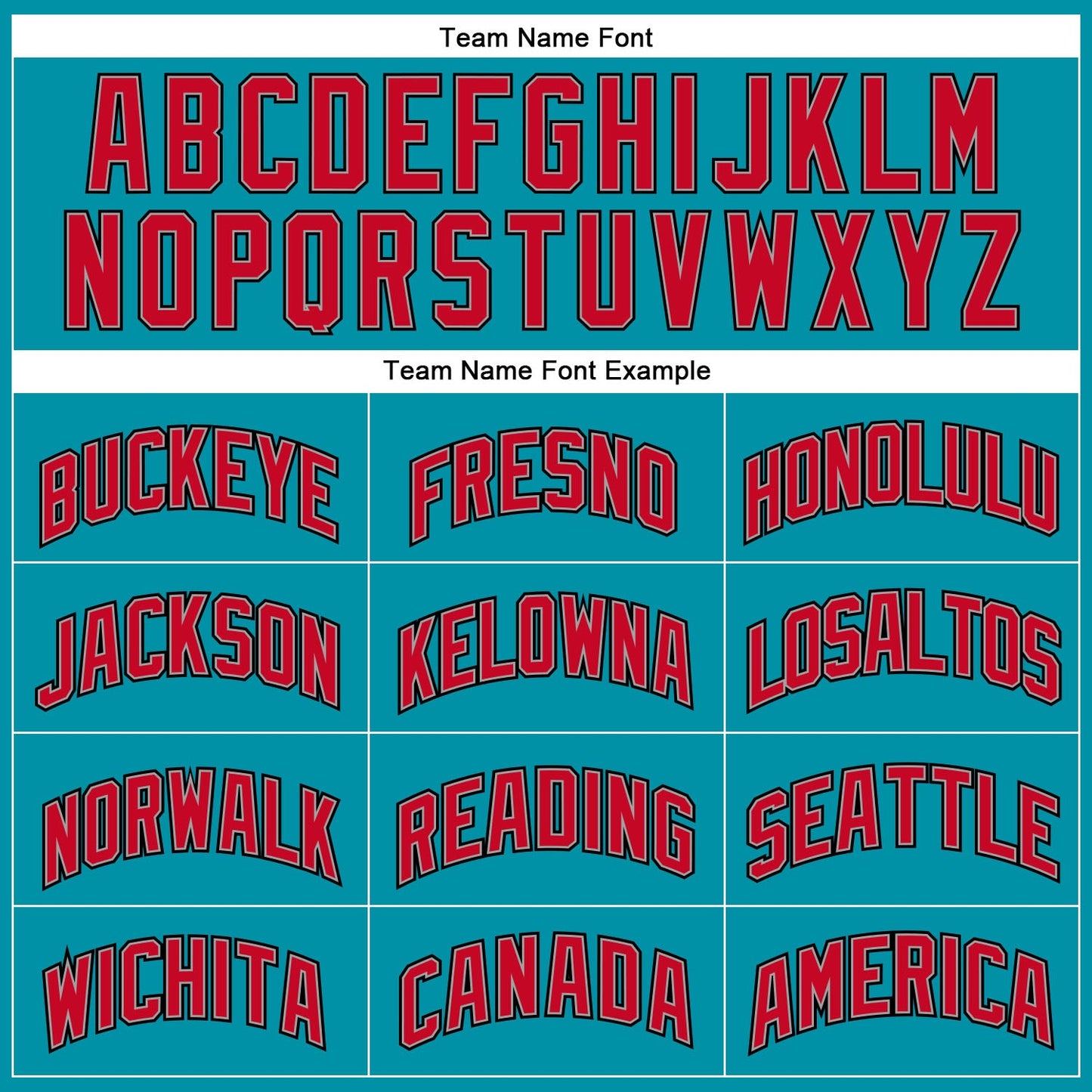 Custom Teal Red-Black Authentic Throwback Basketball Jersey view 3