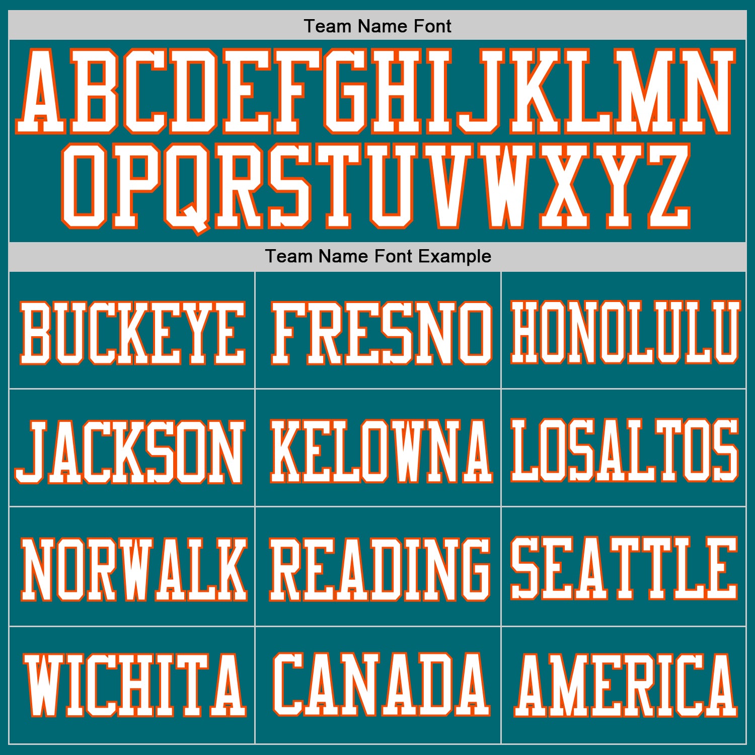 Custom Teal Orange-White Mesh Authentic Football Jersey view 3