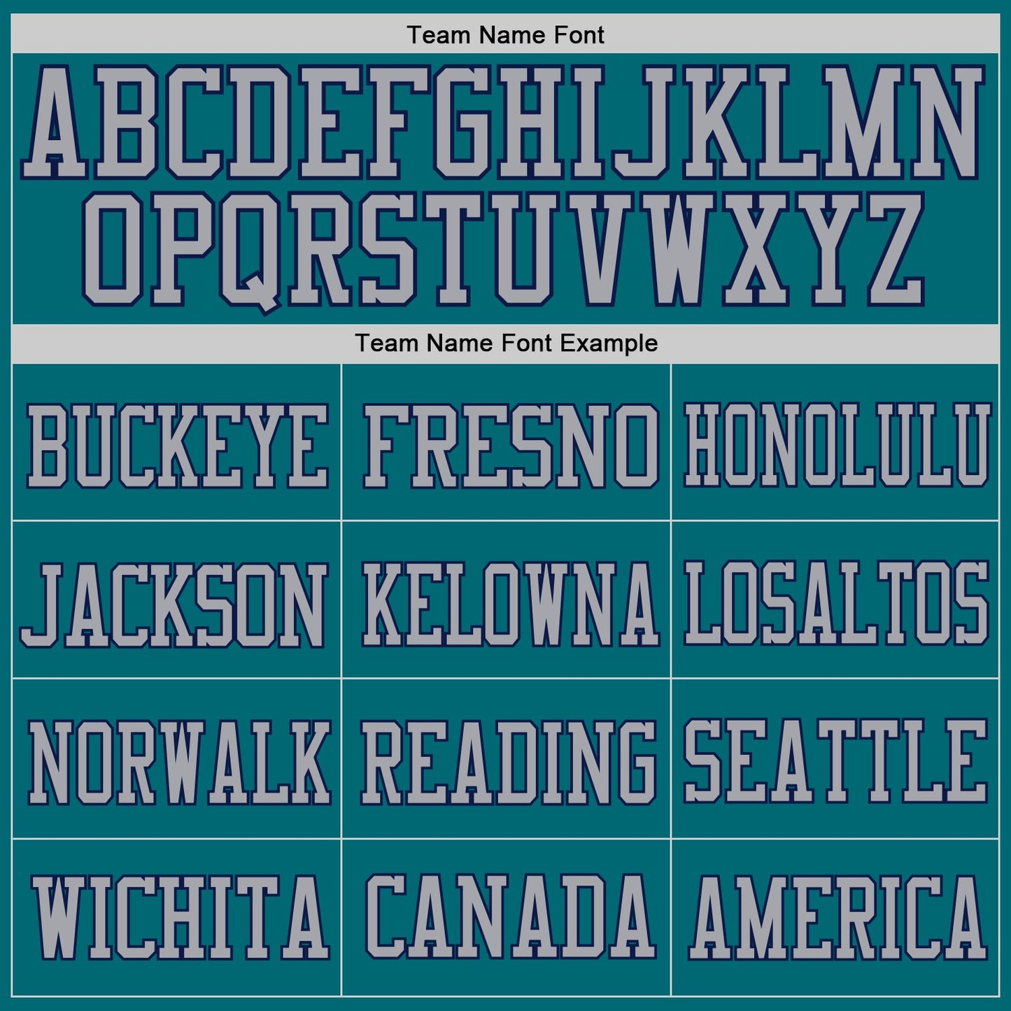 Custom Teal Gray-Navy Mesh Authentic Football Jersey view 3
