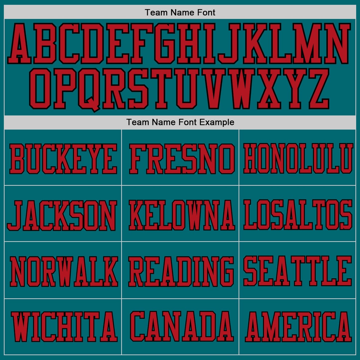 Custom Teal Red-Black Mesh Authentic Football Jersey view 3