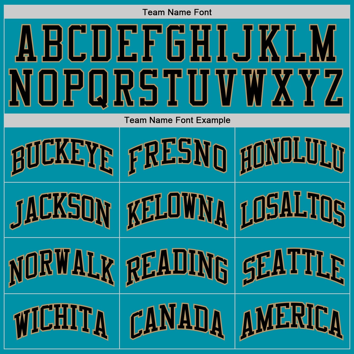 Custom Teal Black-Old Gold Authentic Throwback Basketball Jersey view 4