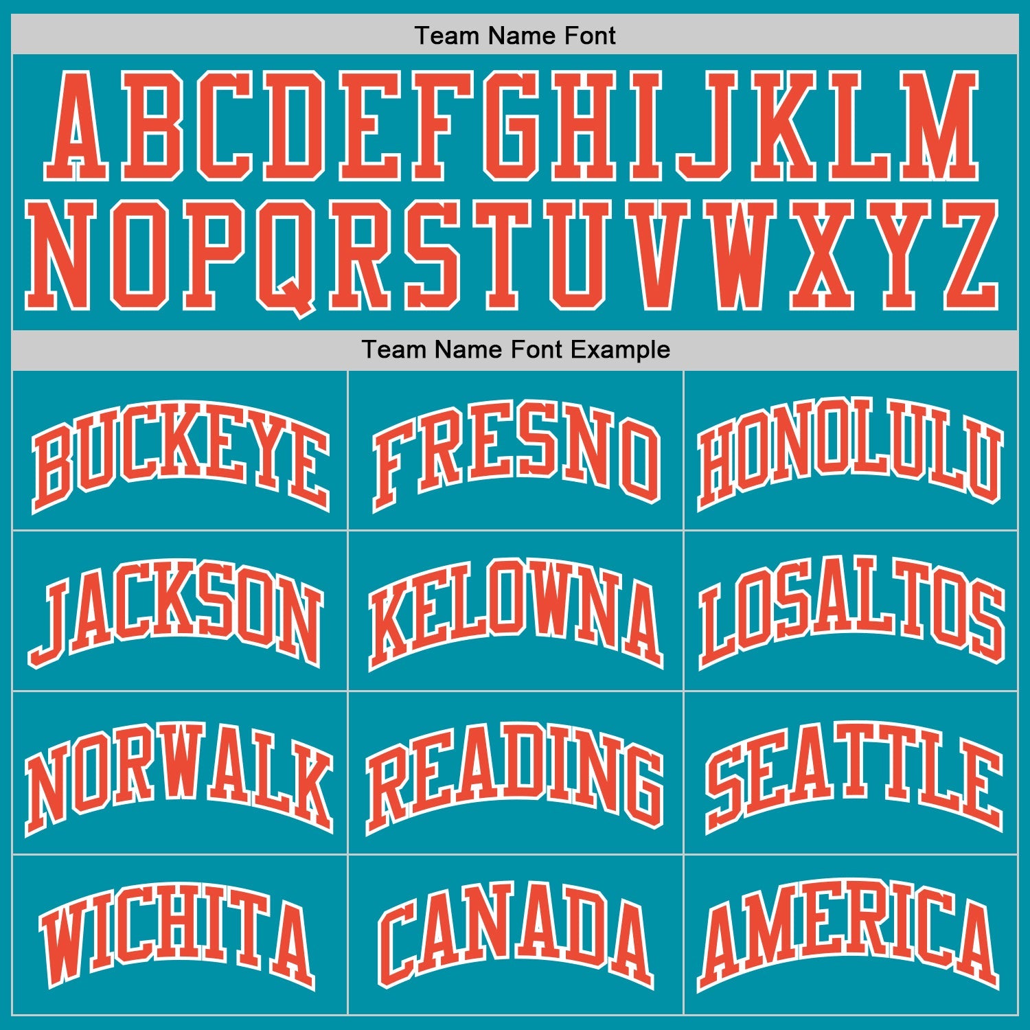 Custom Teal Orange-White Authentic Throwback Basketball Jersey view 4