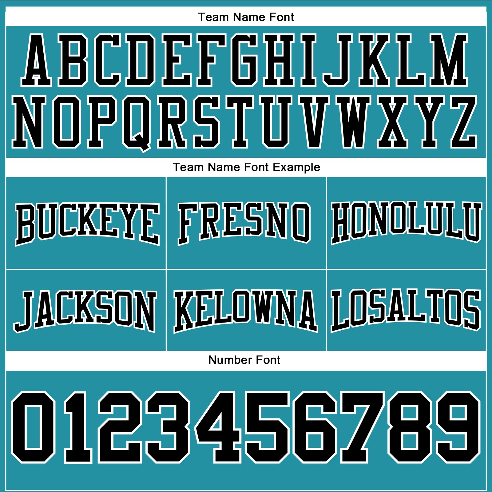Custom Stitched Teal Black-White Football Pullover Sweatshirt Hoodie view 3