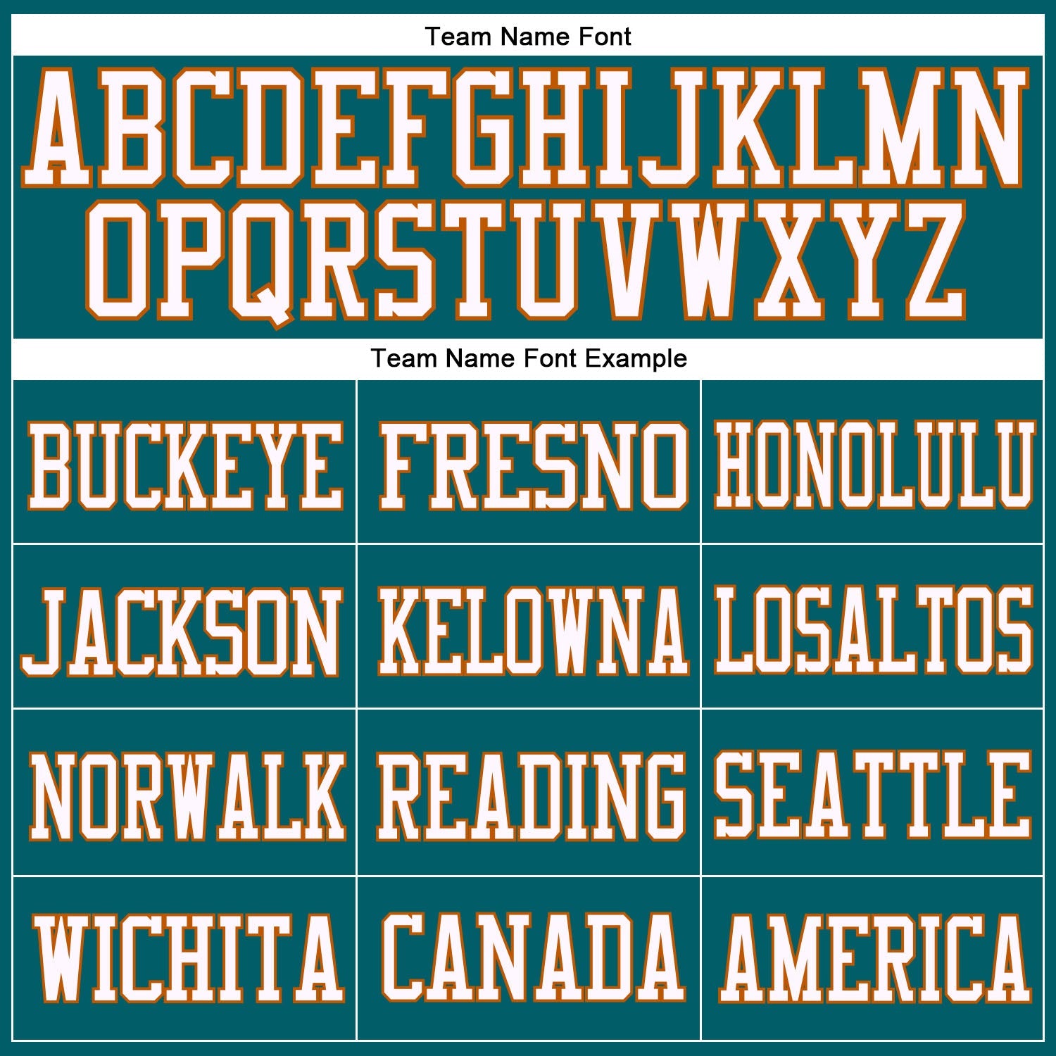 Custom Teal Texas Orange-White Mesh Authentic Football Jersey view 3