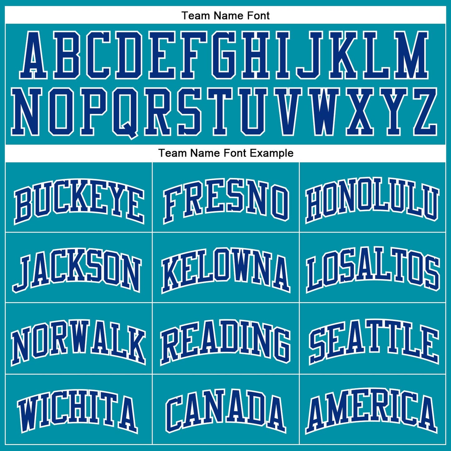 Custom Teal Royal-White Authentic Throwback Basketball Jersey view 3