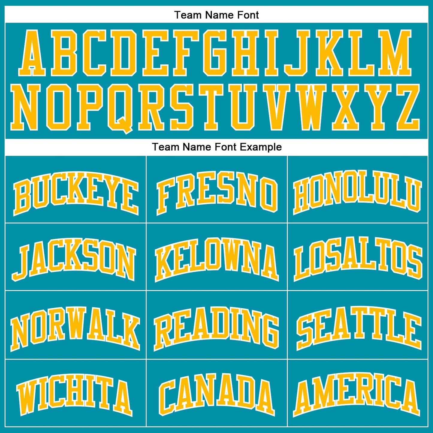 Custom Teal Gold-White Authentic Throwback Basketball Jersey view 3