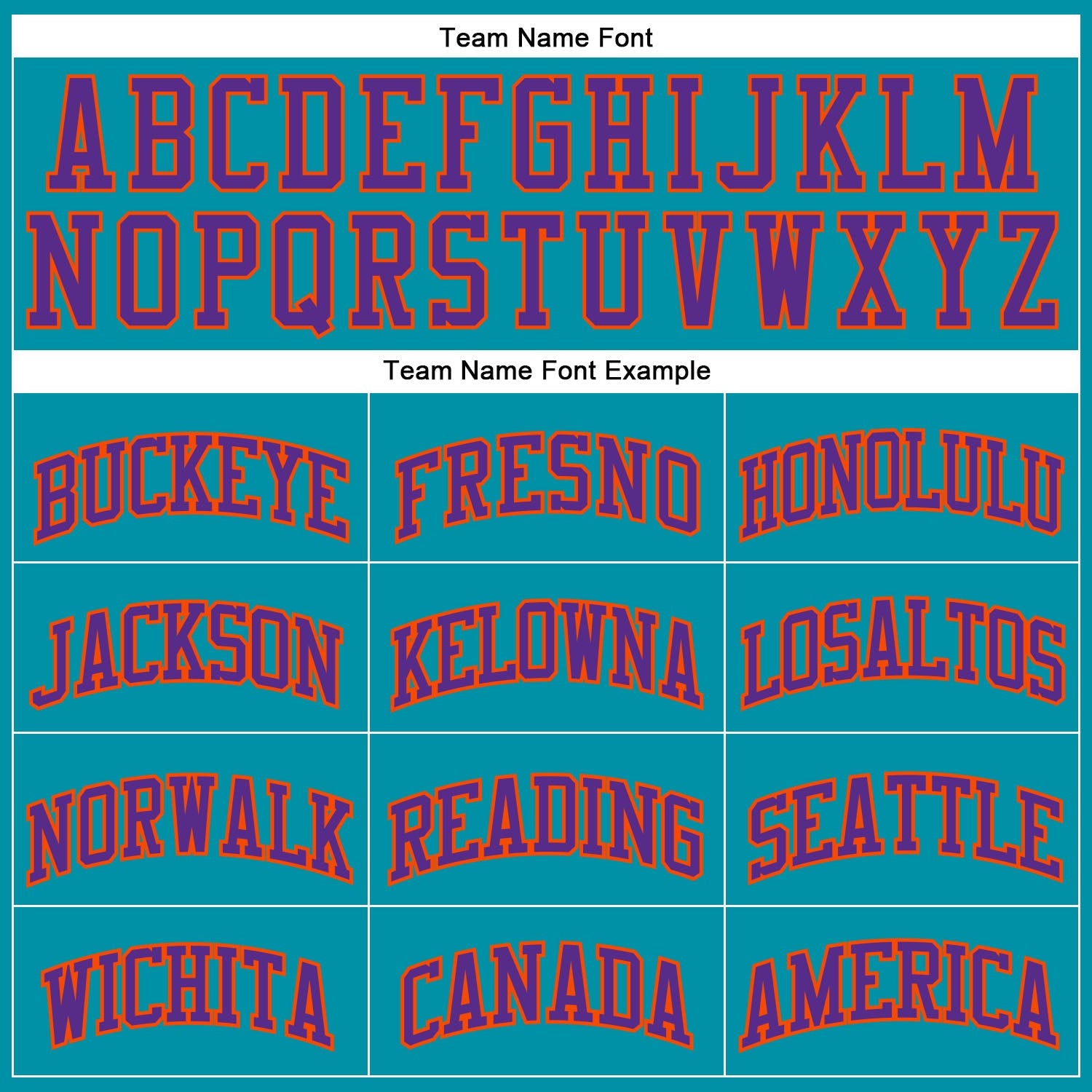 Custom Teal Purple-Orange Authentic Throwback Basketball Jersey view 3