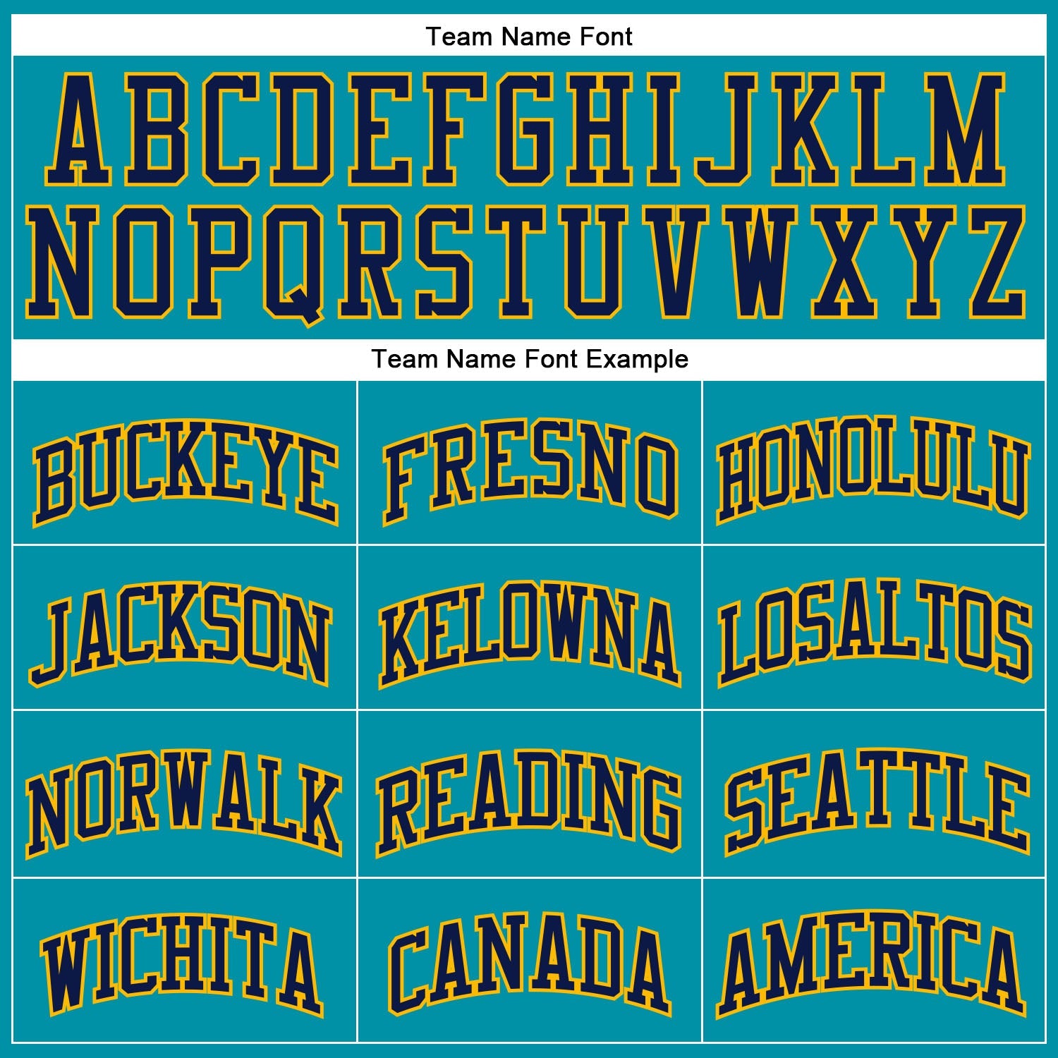 Custom Teal Navy-Gold Authentic Throwback Basketball Jersey view 3