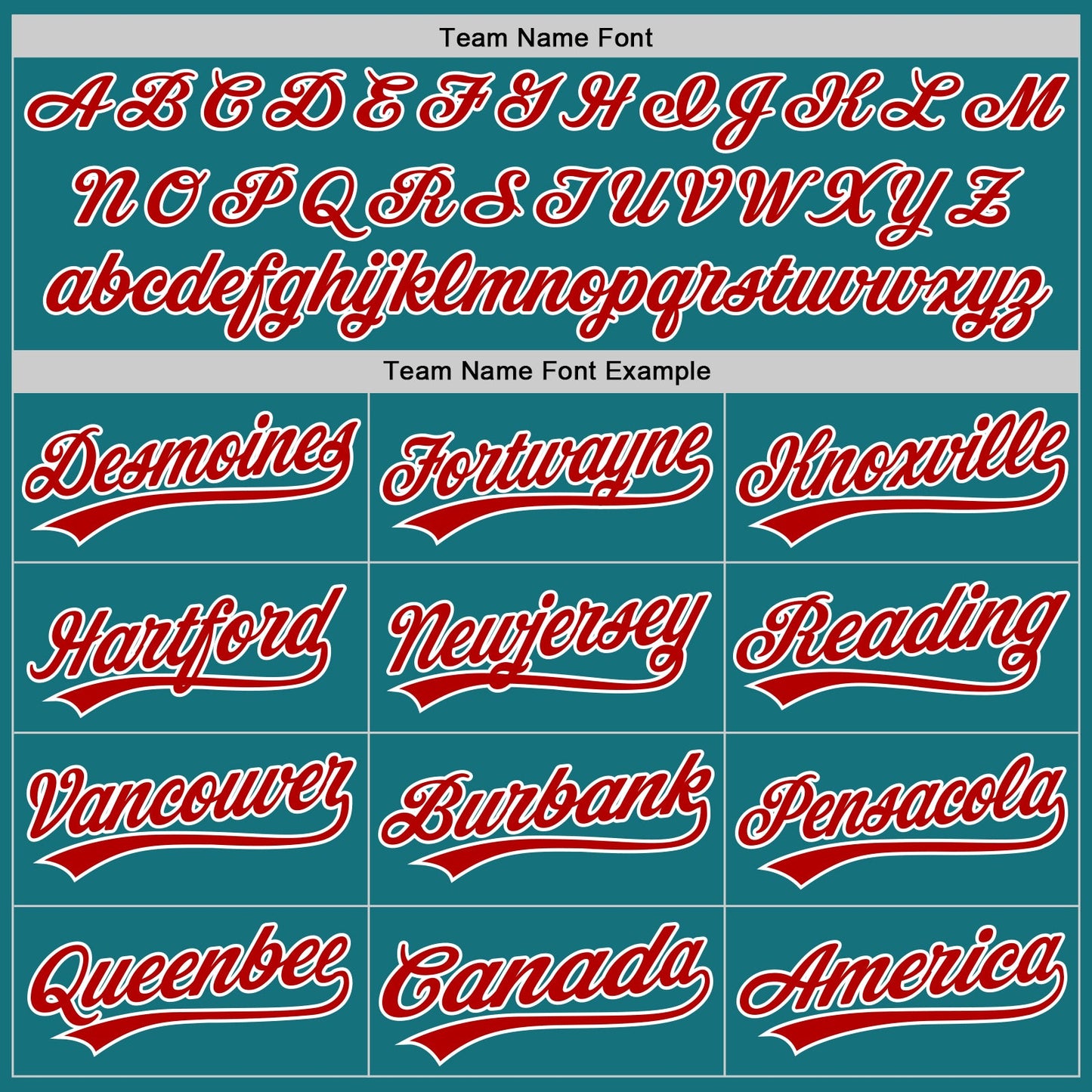 Custom Teal Red-White Authentic Baseball Jersey view 4