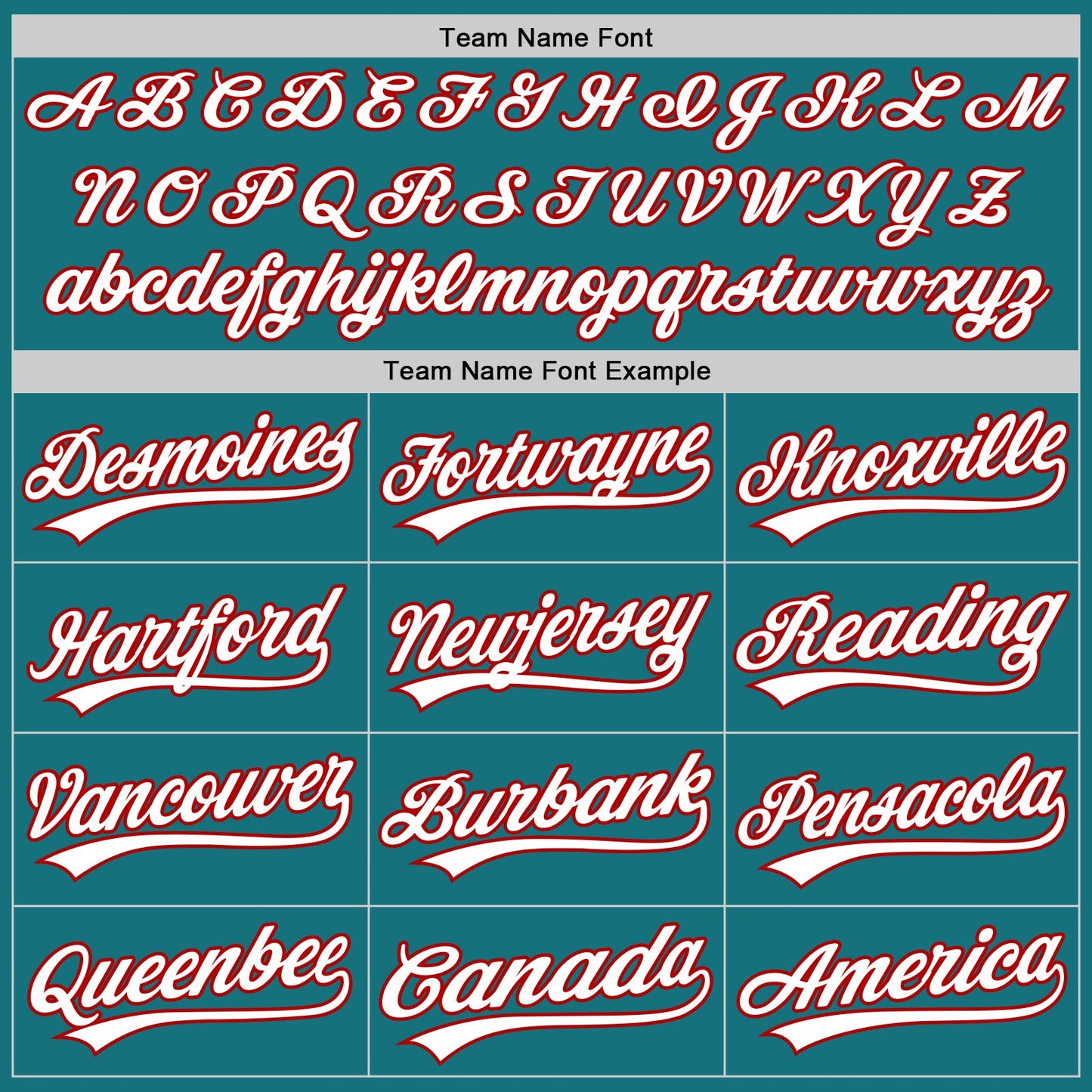 Custom Teal White-Red Authentic Baseball Jersey view 4
