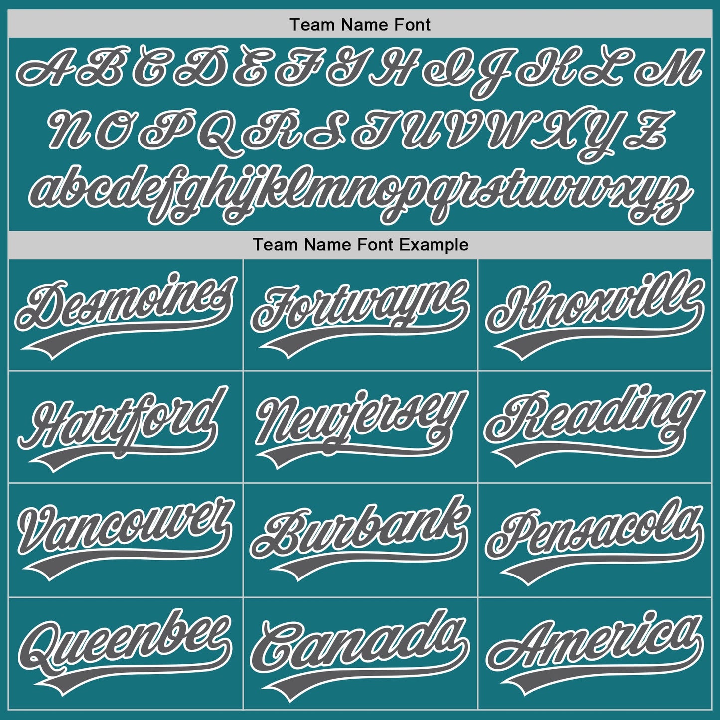 Custom Teal Steel Gray-White Authentic Baseball Jersey view 4