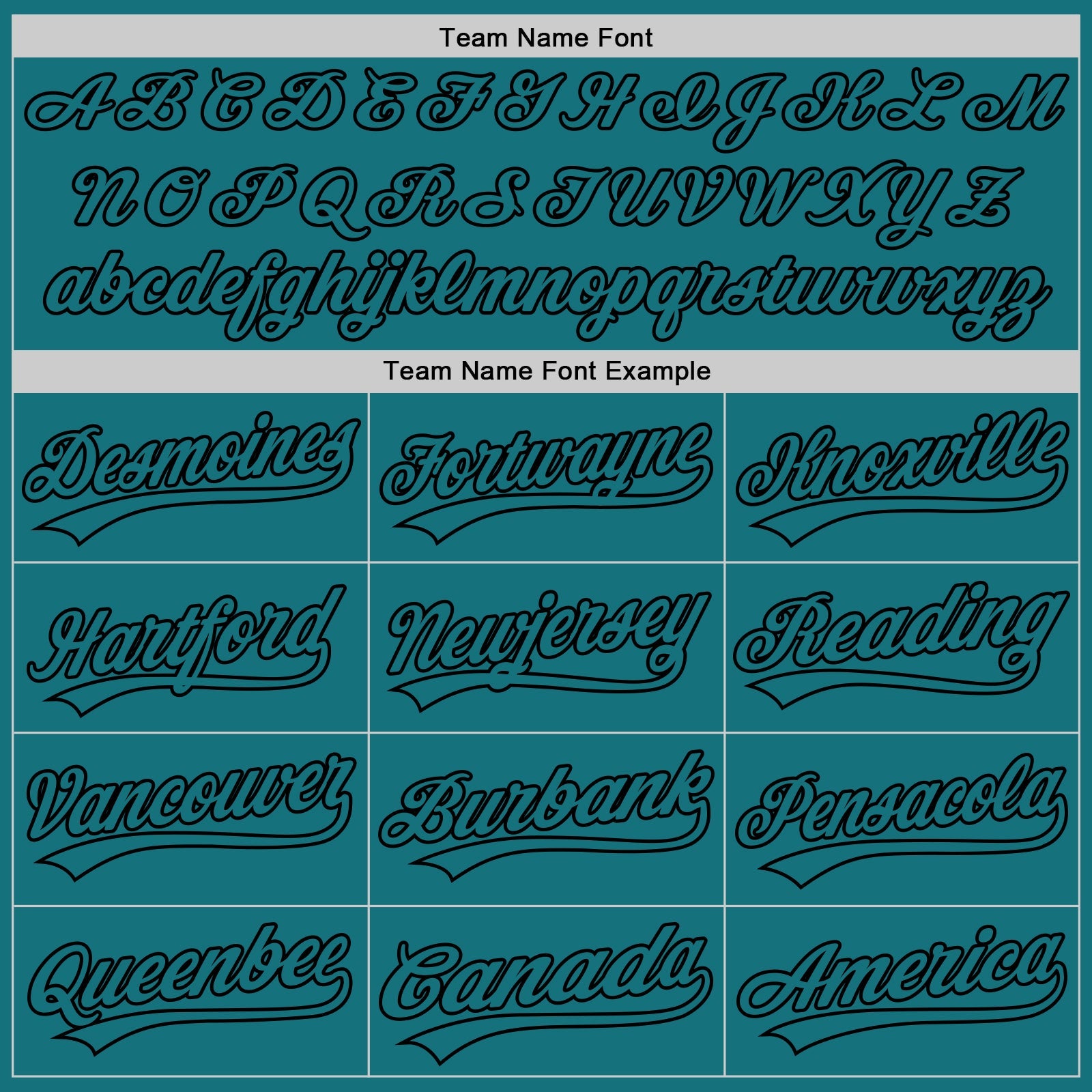 Custom Teal Teal-Black Authentic Baseball Jersey view 4