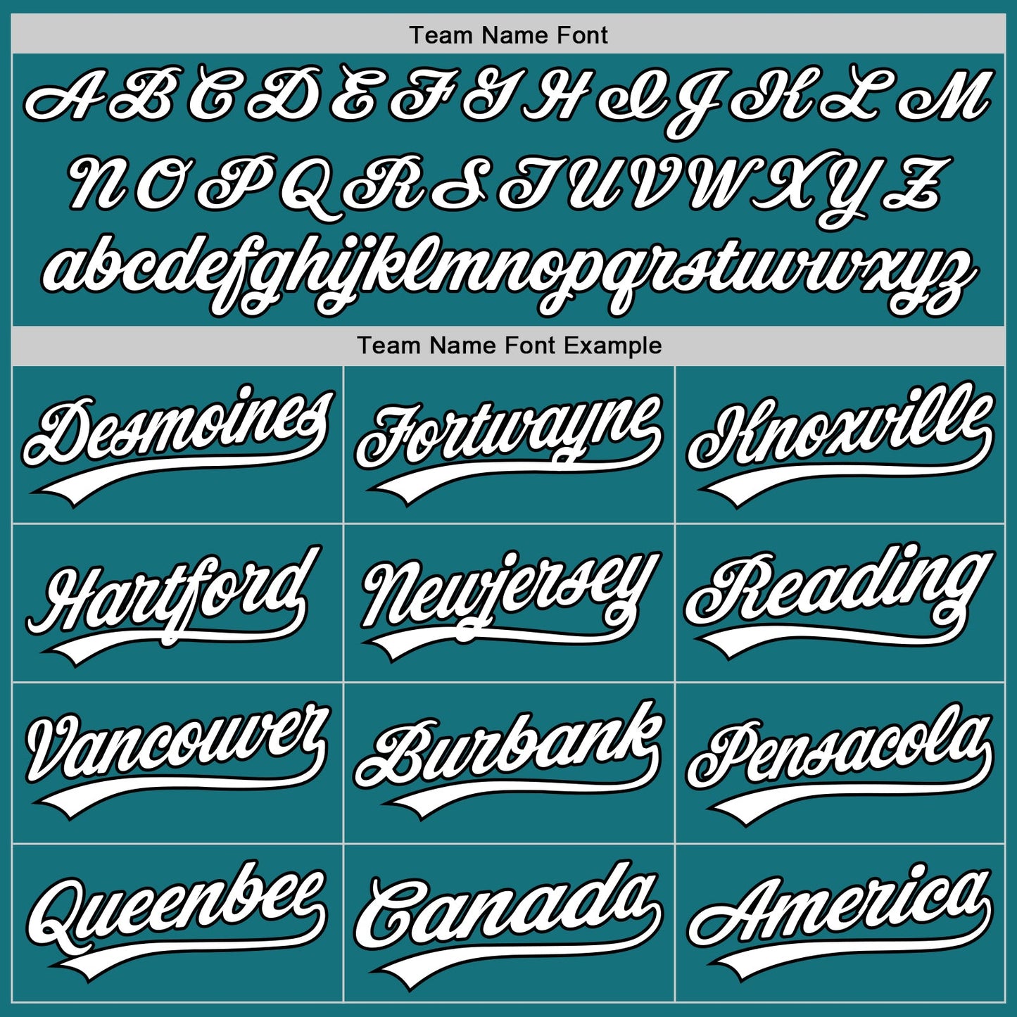 Custom Teal White-Black Authentic Baseball Jersey view 4