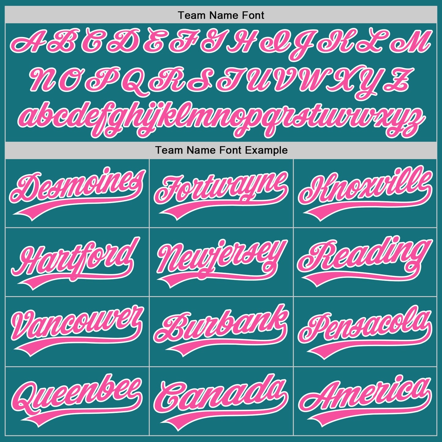 Custom Teal Pink-White Authentic Baseball Jersey view 4