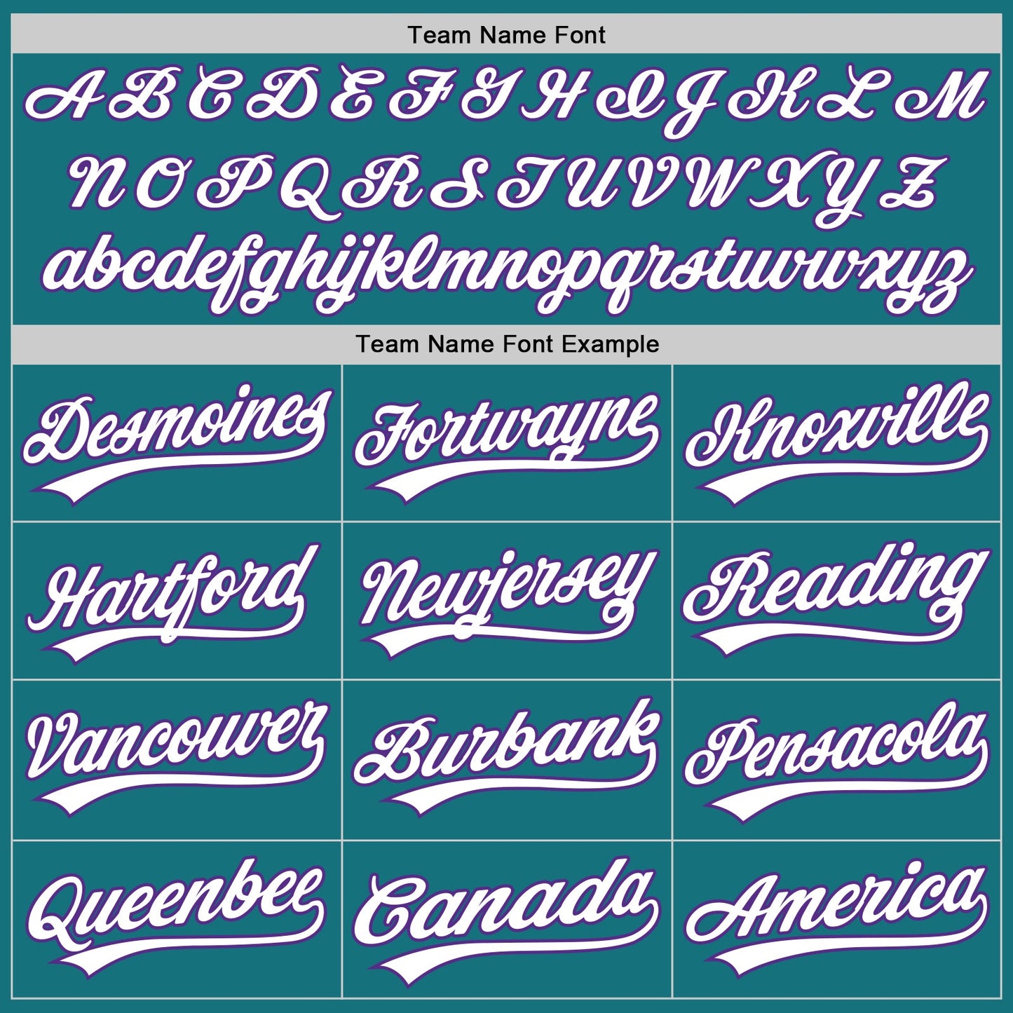 Custom Teal White-Purple Authentic Baseball Jersey view 4