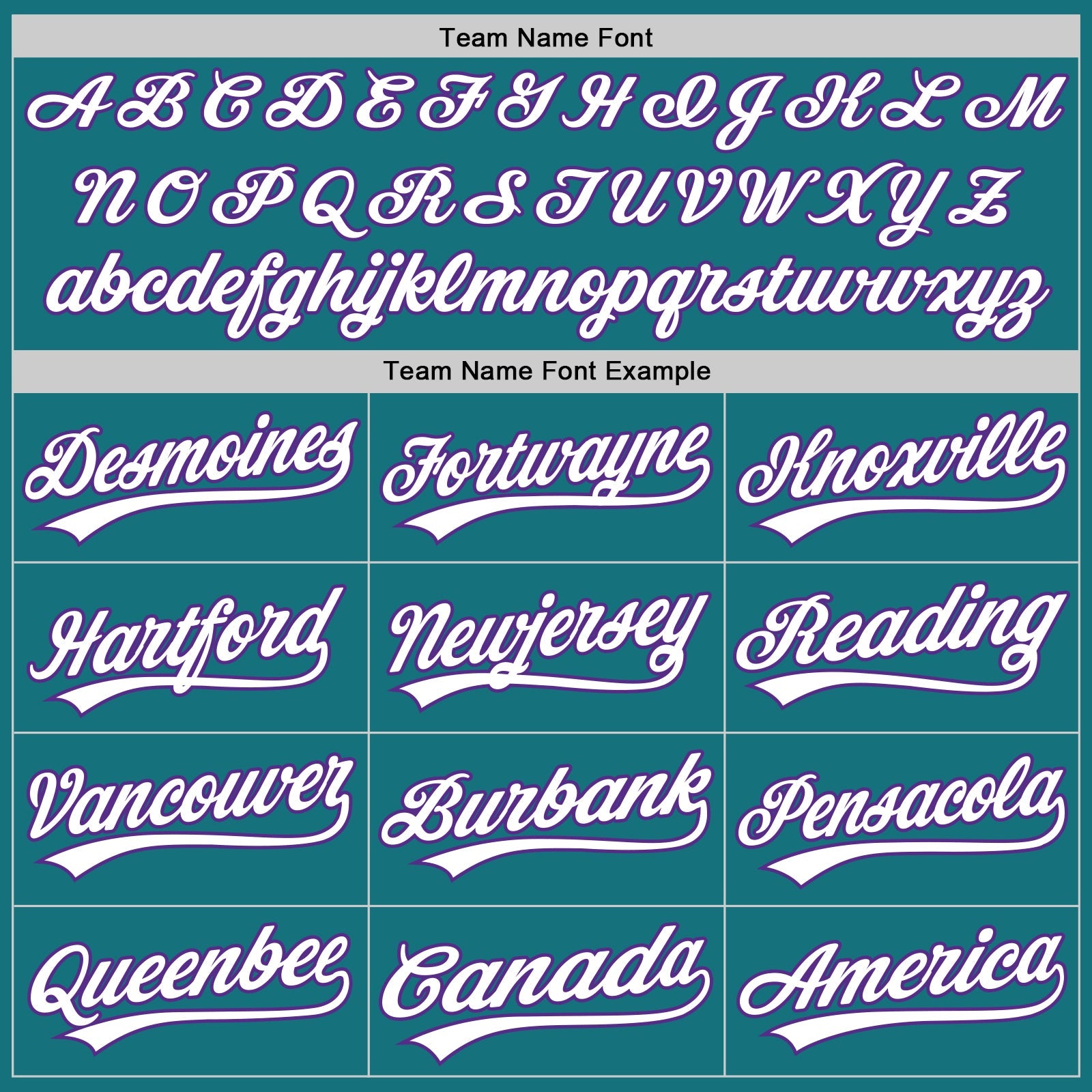 Custom Teal White-Purple Authentic Baseball Jersey view 4