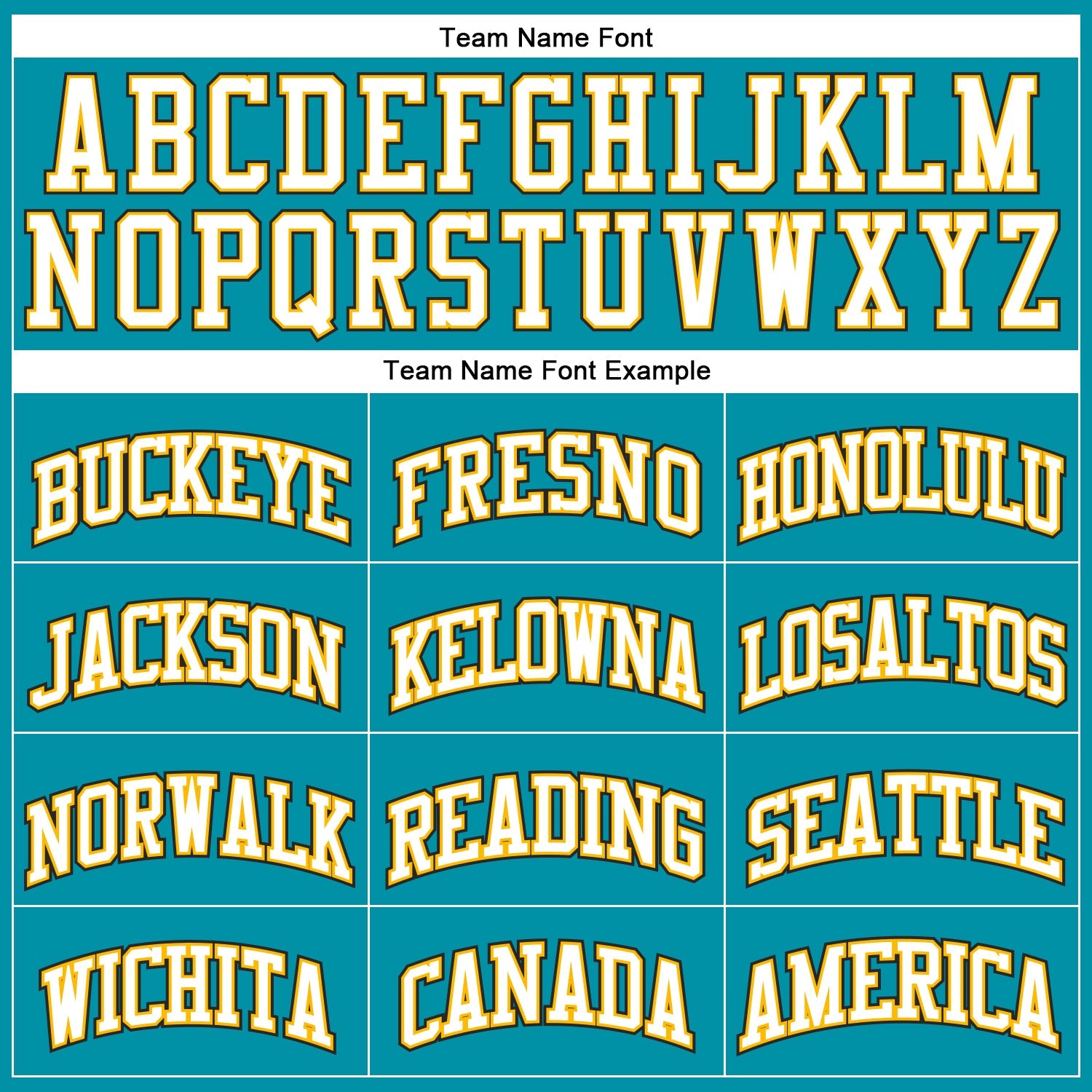 Custom Teal White Gold-Black Authentic Throwback Basketball Jersey view 3