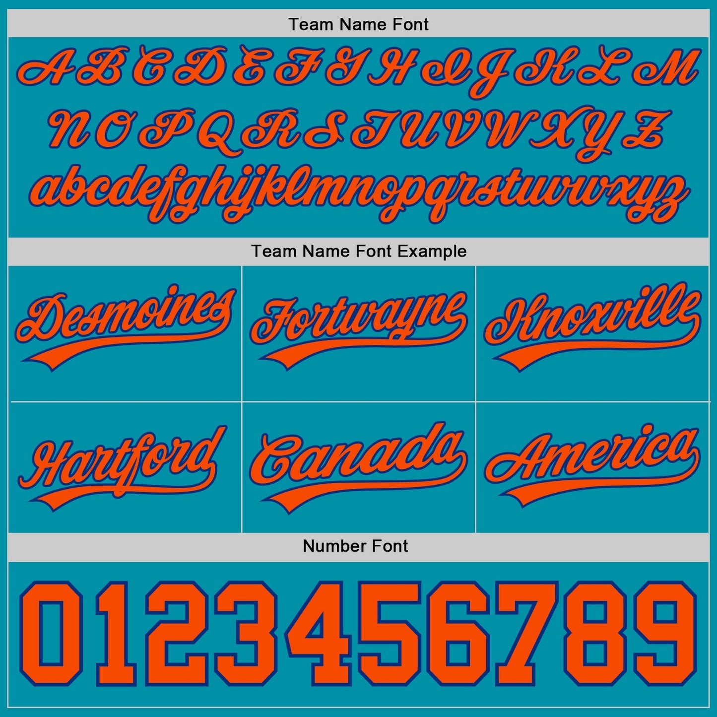 Custom Teal Orange-Royal Authentic Throwback Basketball Shorts view 3
