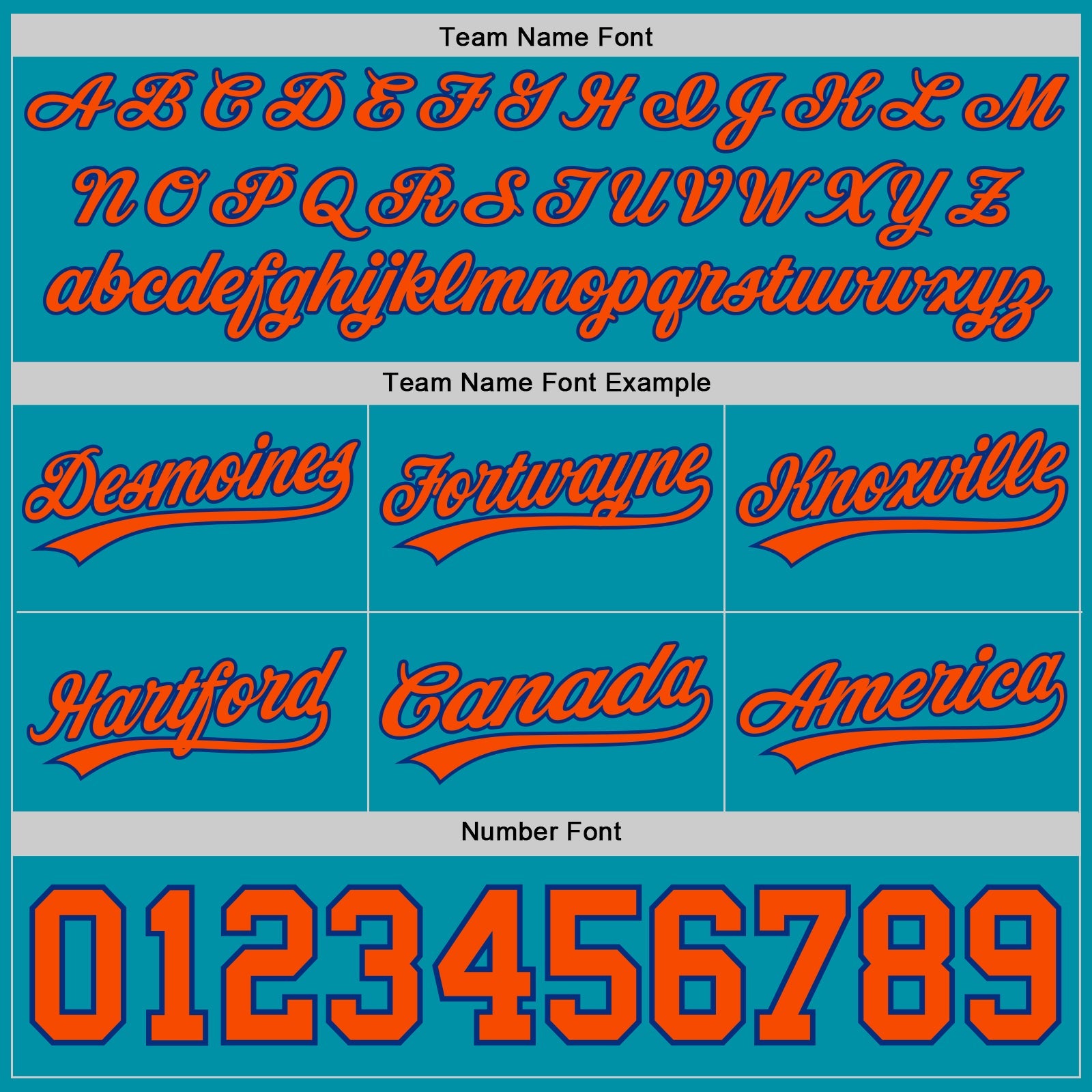 Custom Teal Orange-Royal Authentic Throwback Basketball Shorts view 3