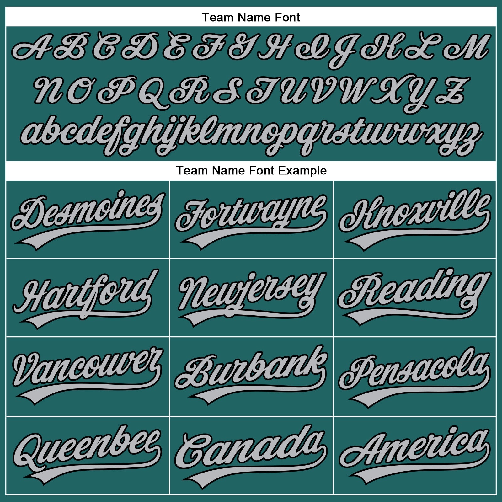 Custom Teal Gray Pinstripe Black Authentic Baseball Jersey view 4