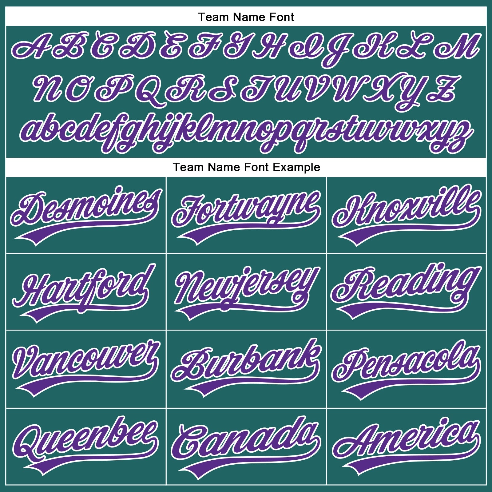 Custom Teal White Pinstripe Purple Authentic Baseball Jersey view 4