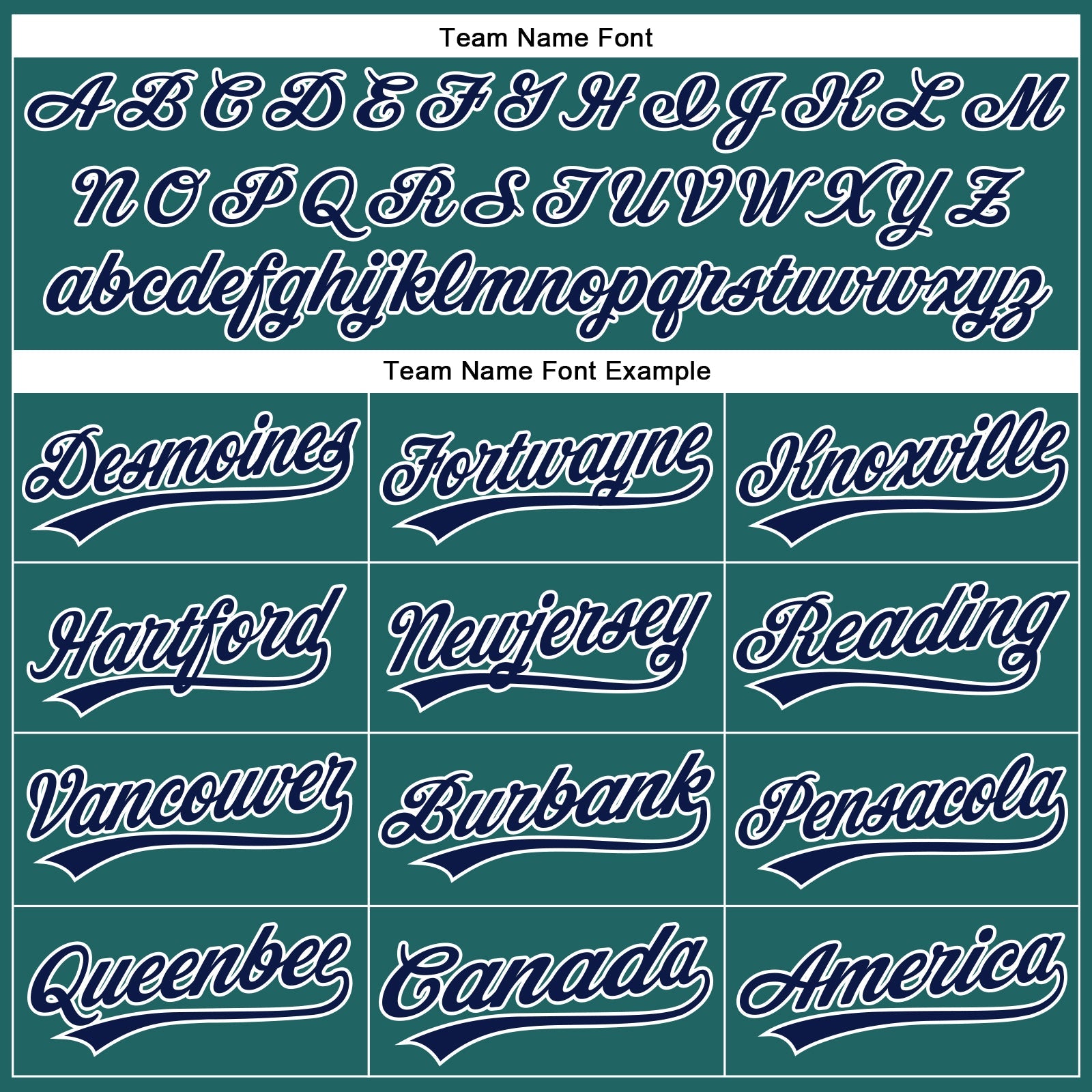 Custom Teal White Pinstripe Navy Authentic Baseball Jersey view 4