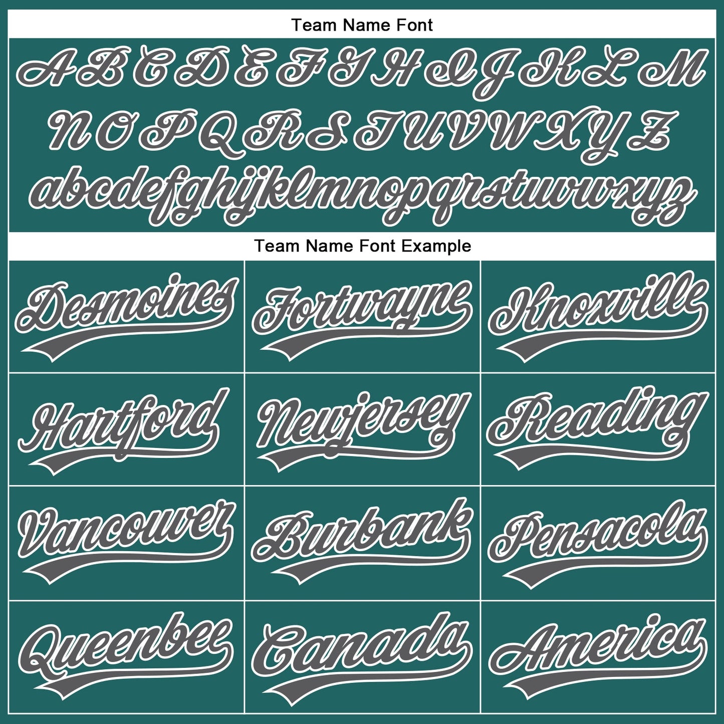 Custom Teal White Pinstripe Steel Gray Authentic Baseball Jersey view 4