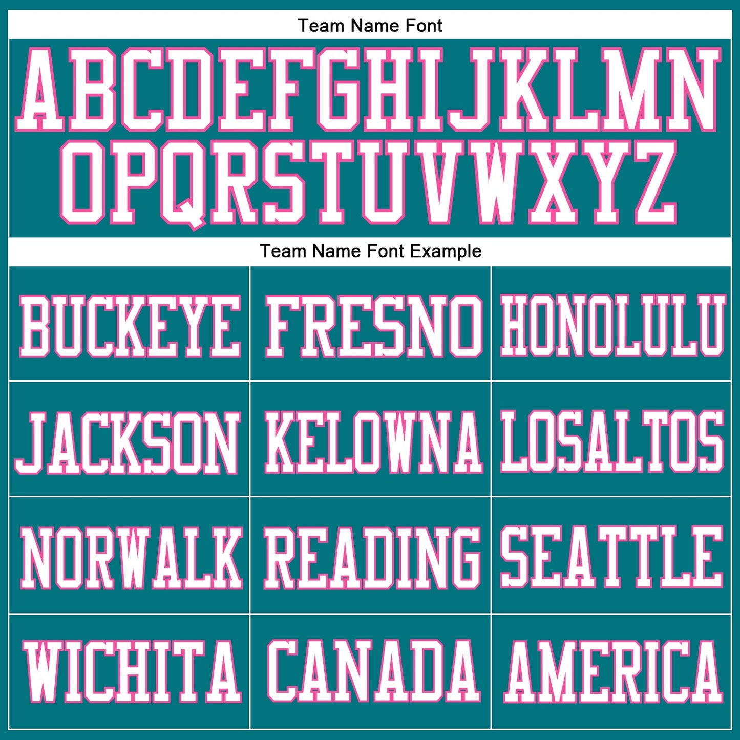 Custom Teal White-Pink Mesh Authentic Football Jersey view 3