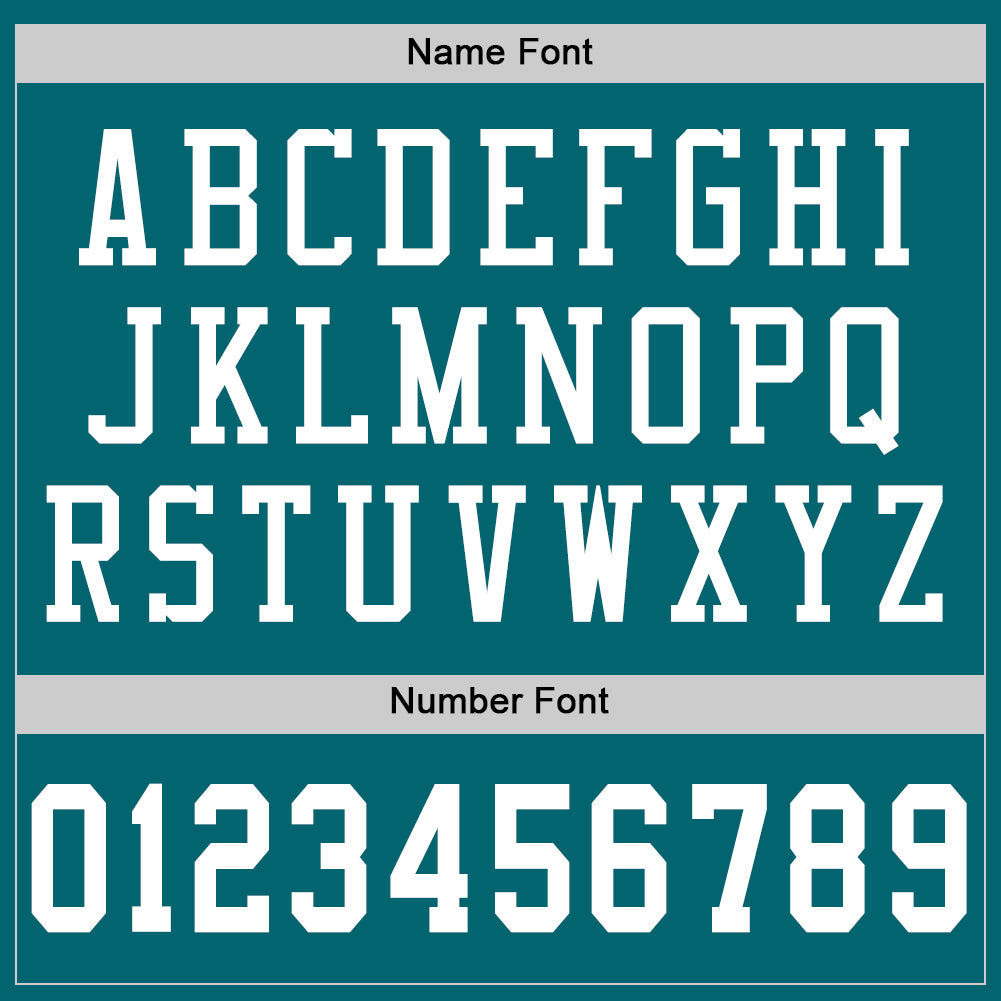 Custom Teal White Mesh Authentic Football Jersey view 4