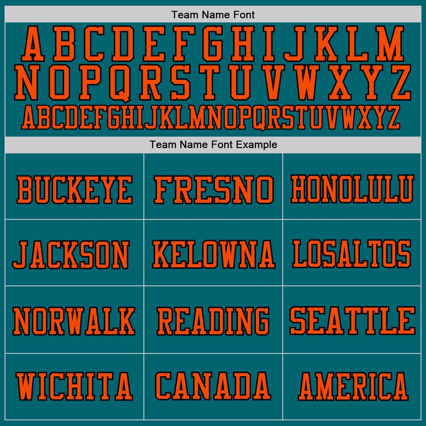 Custom Teal Orange-Black Mesh Authentic Football Jersey view 3