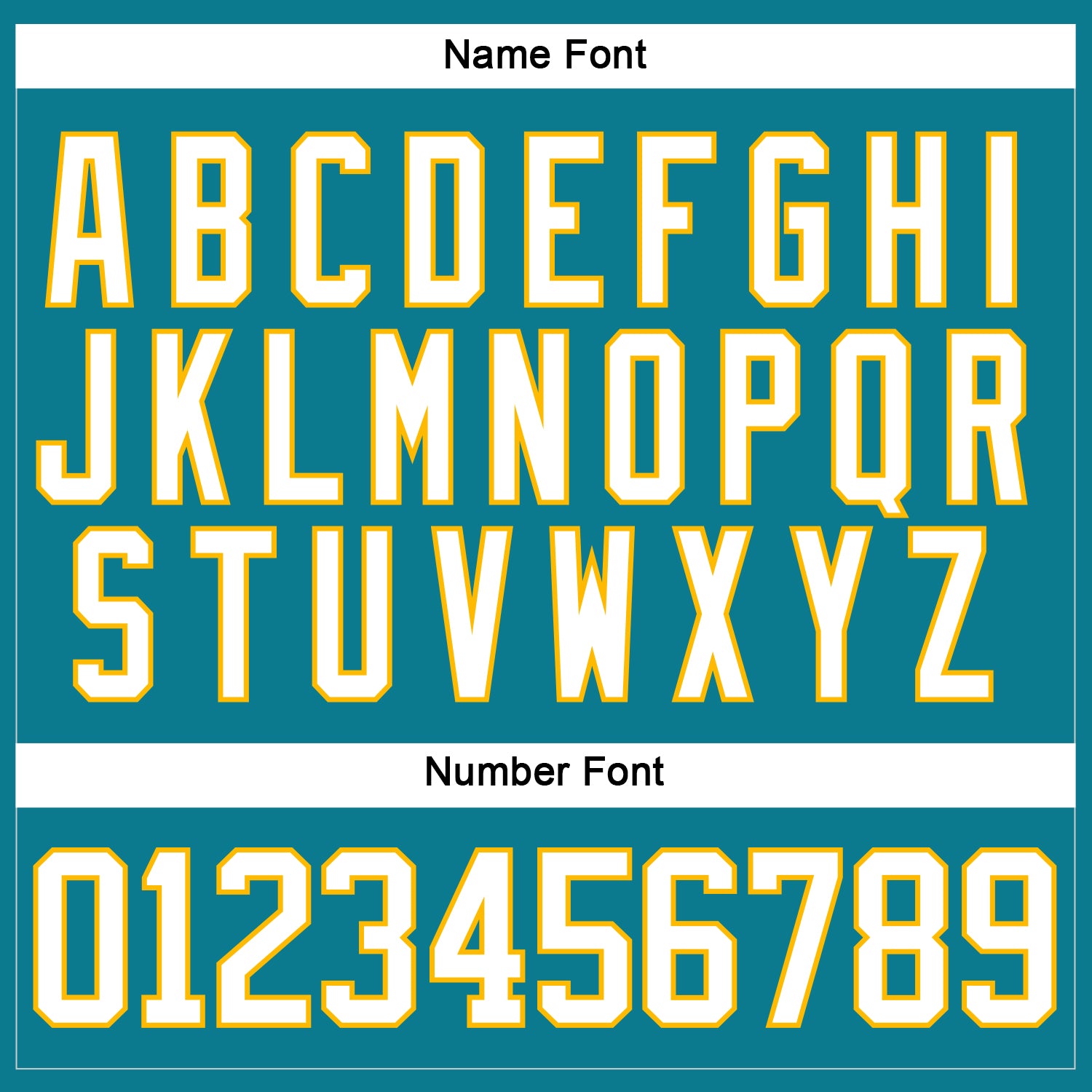 Custom Teal White-Gold Hockey Lace Neck Jersey view 5