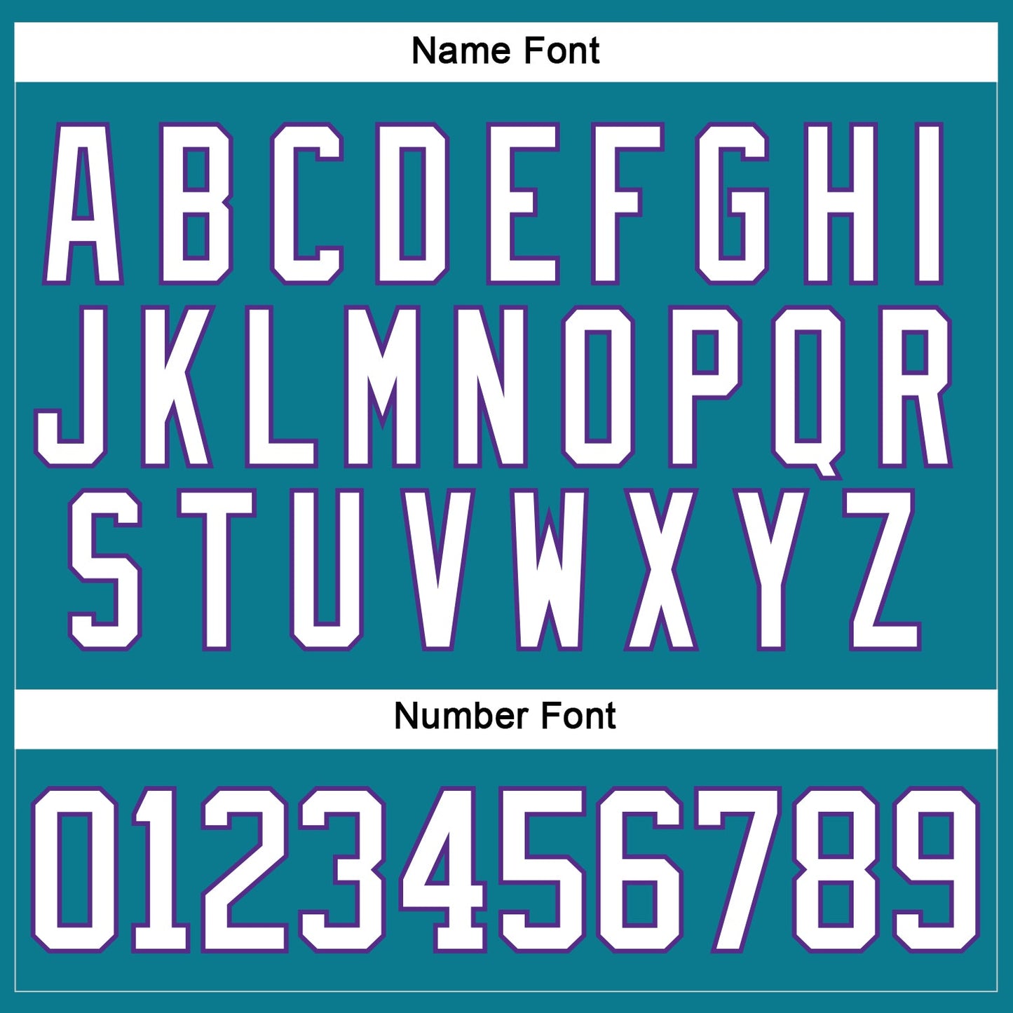 Custom Teal White-Purple Hockey Lace Neck Jersey view 5
