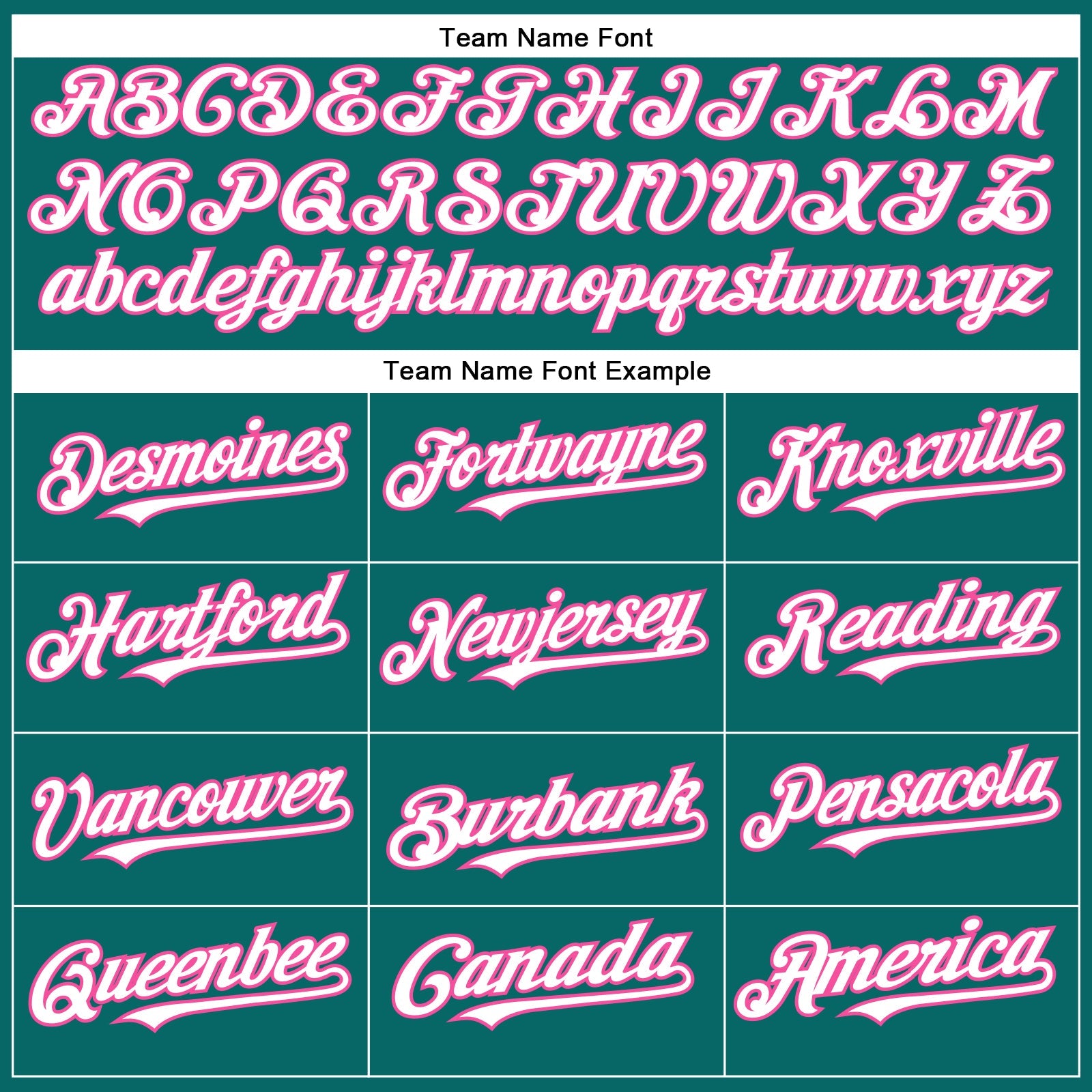 Custom Teal White-Pink Authentic Baseball Jersey view 4