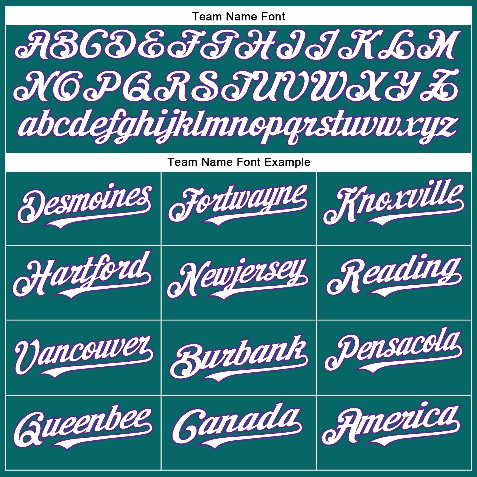 Custom Teal White-Purple Authentic Baseball Jersey view 4