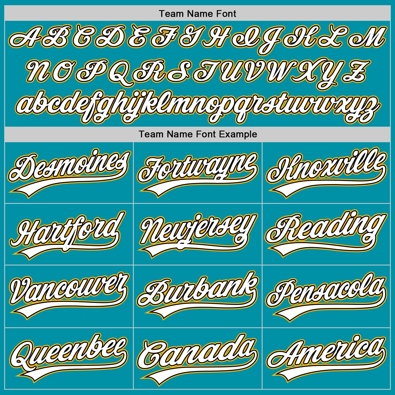 Custom Teal Black-Gold Authentic Throwback Baseball Jersey view 4