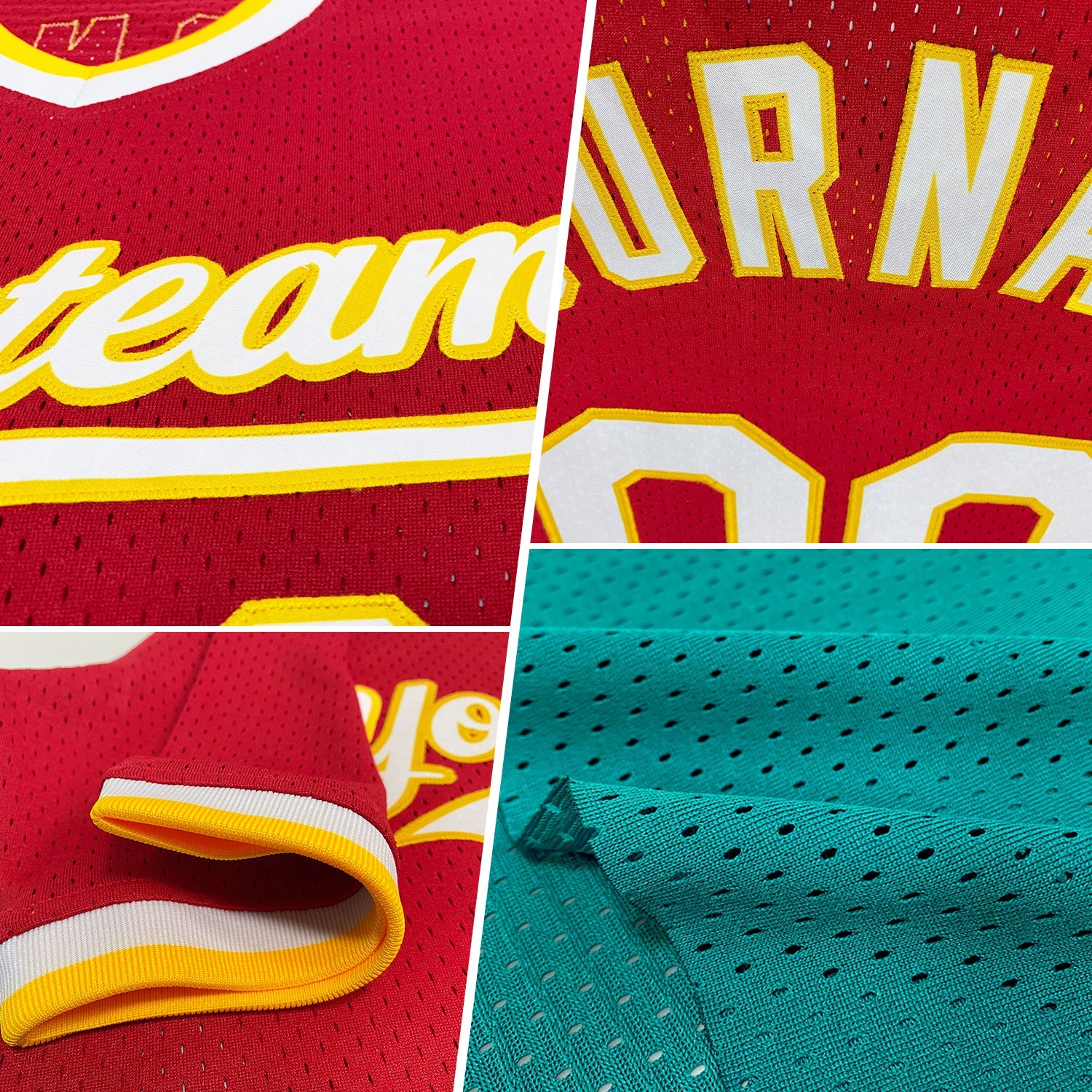 Custom Teal Navy-Gold Authentic Throwback Baseball Jersey view 2