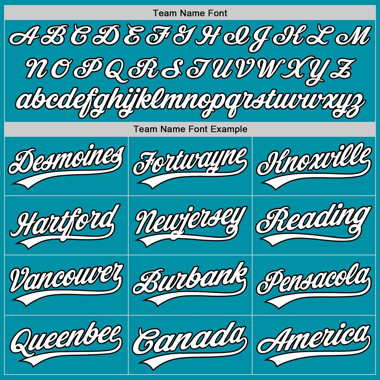 Custom Teal White-Black Authentic Throwback Baseball Jersey view 4
