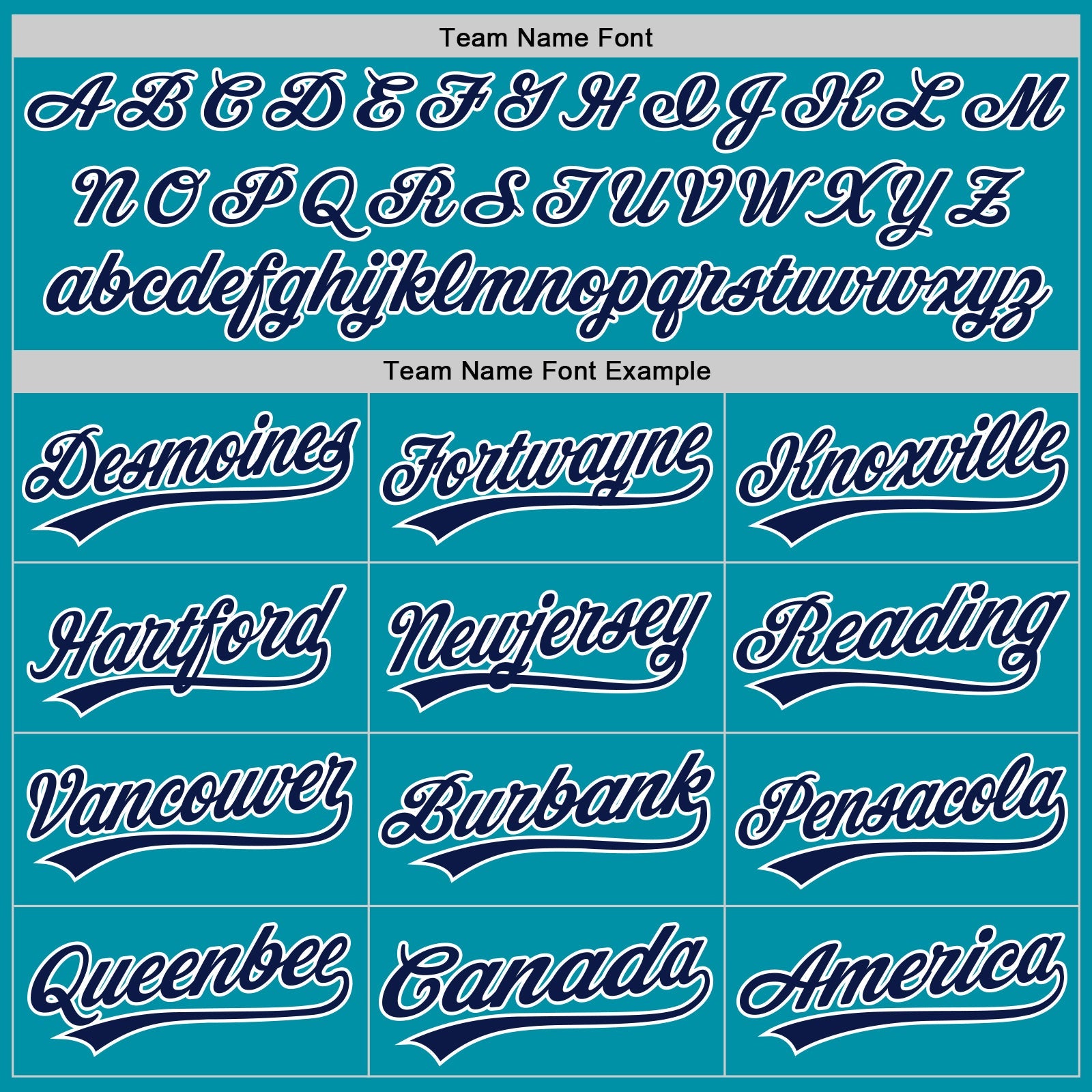 Custom Teal Navy-White Authentic Throwback Baseball Jersey view 4
