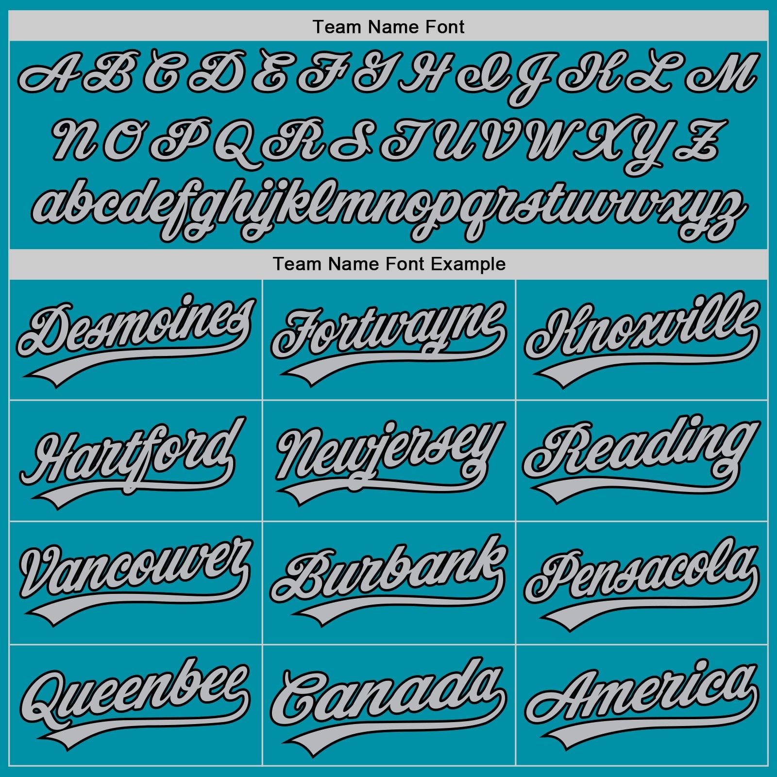 Custom Teal Gray-Black Authentic Throwback Baseball Jersey view 4