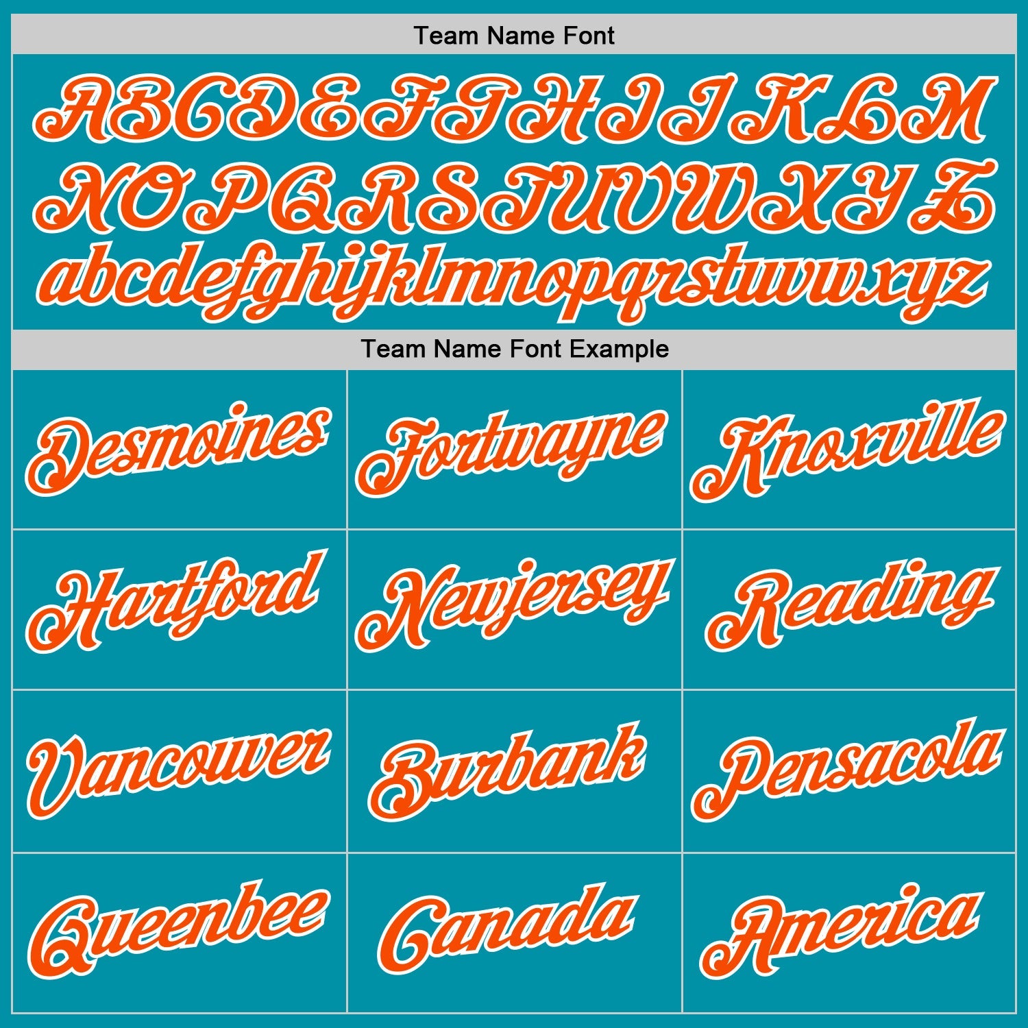 Custom Teal Orange-White Authentic Throwback Basketball Jersey view 5