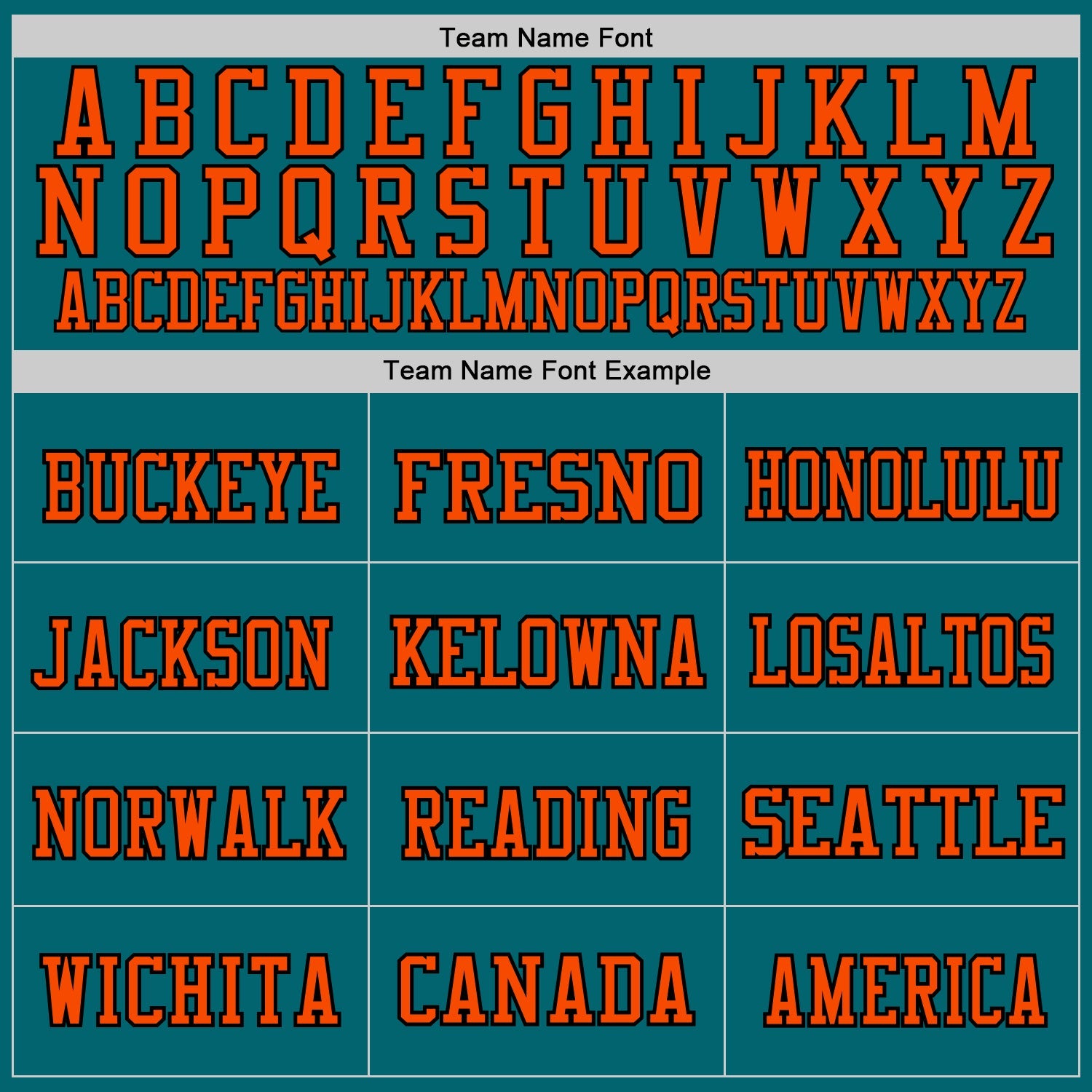 Custom Teal Orange-Black Mesh Authentic Throwback Football Jersey view 3