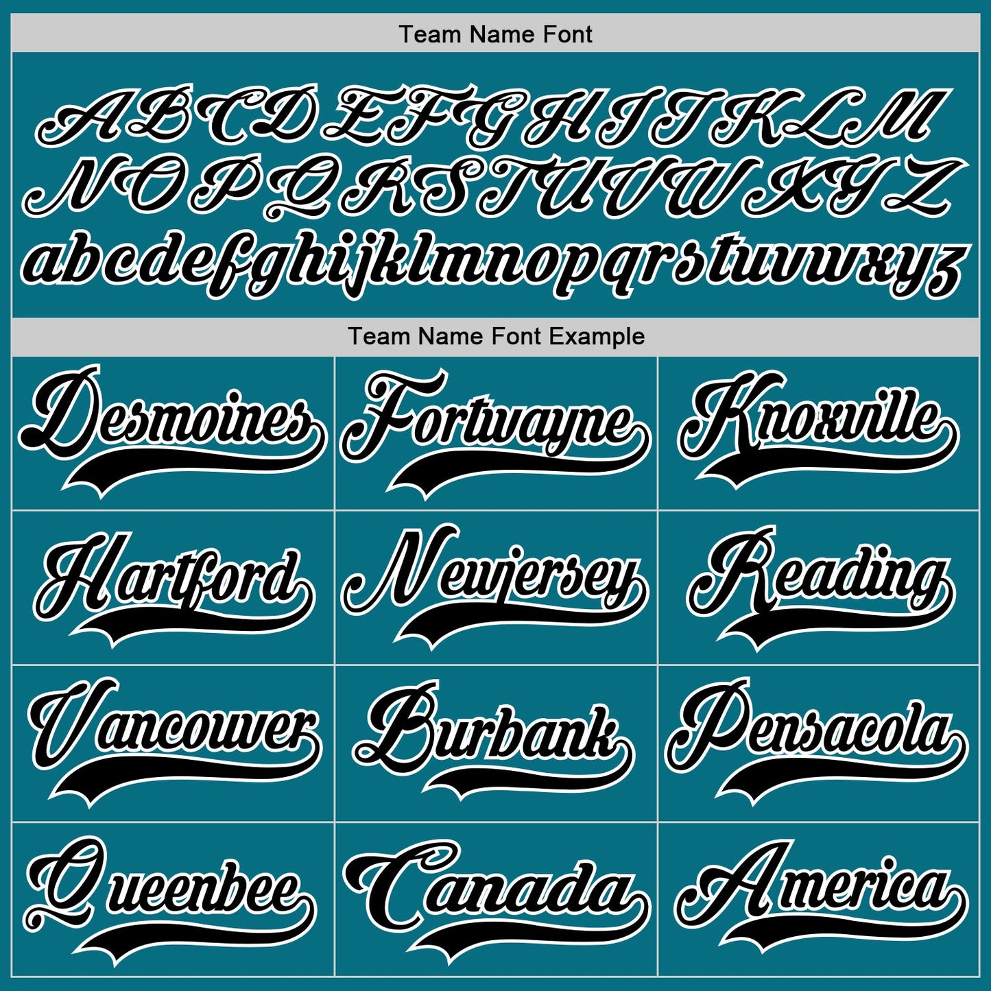 Custom Teal Black-White Hockey Lace Neck Jersey view 4