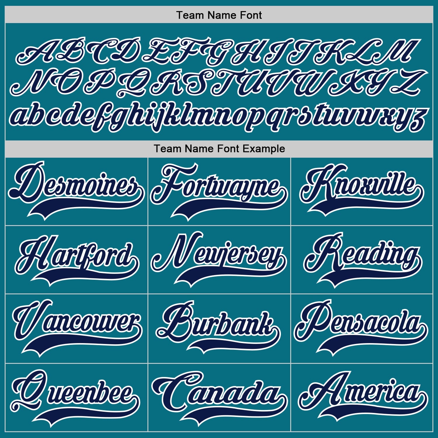 Custom Teal Navy-White Hockey Lace Neck Jersey view 4