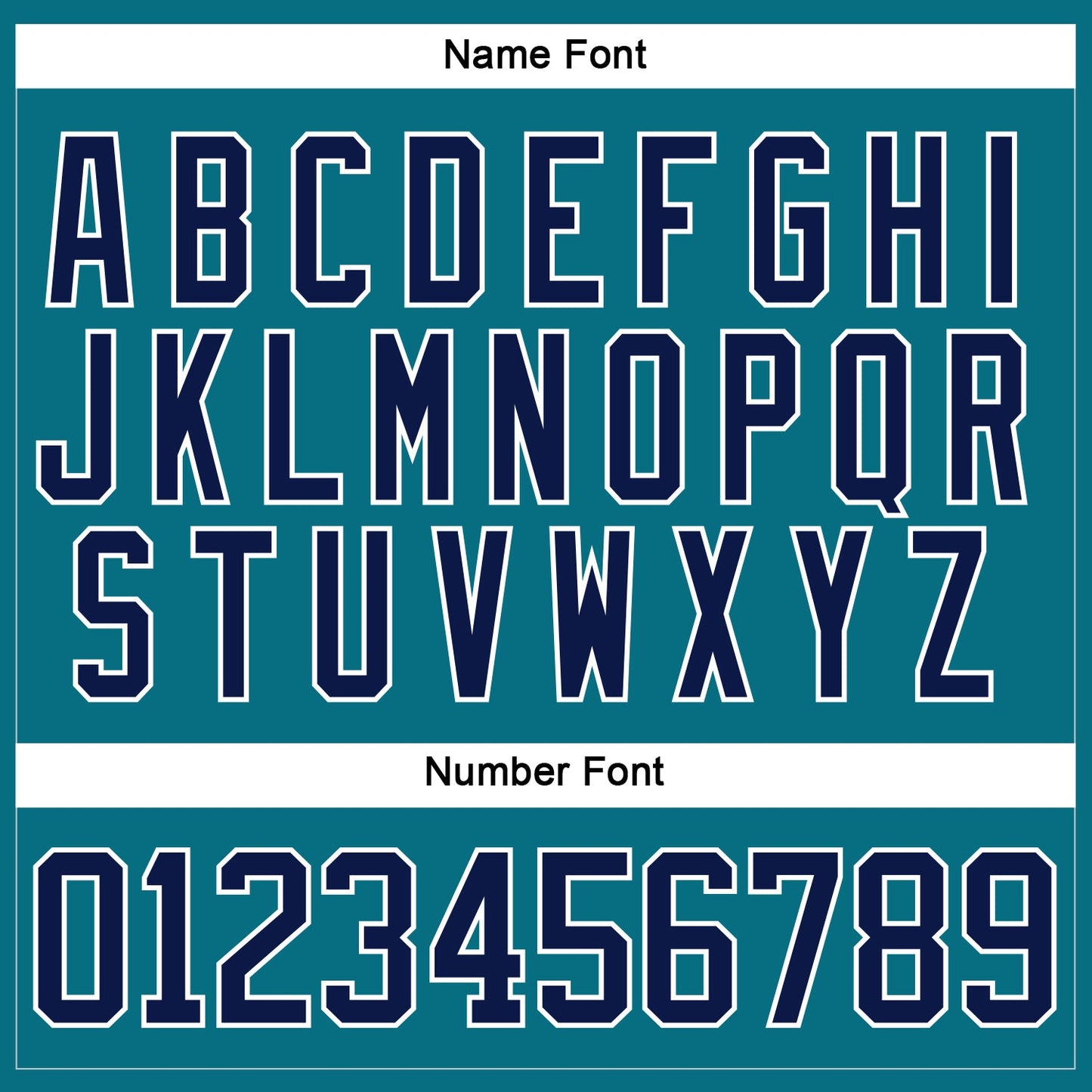 Custom Teal Navy-White Hockey Lace Neck Jersey view 5