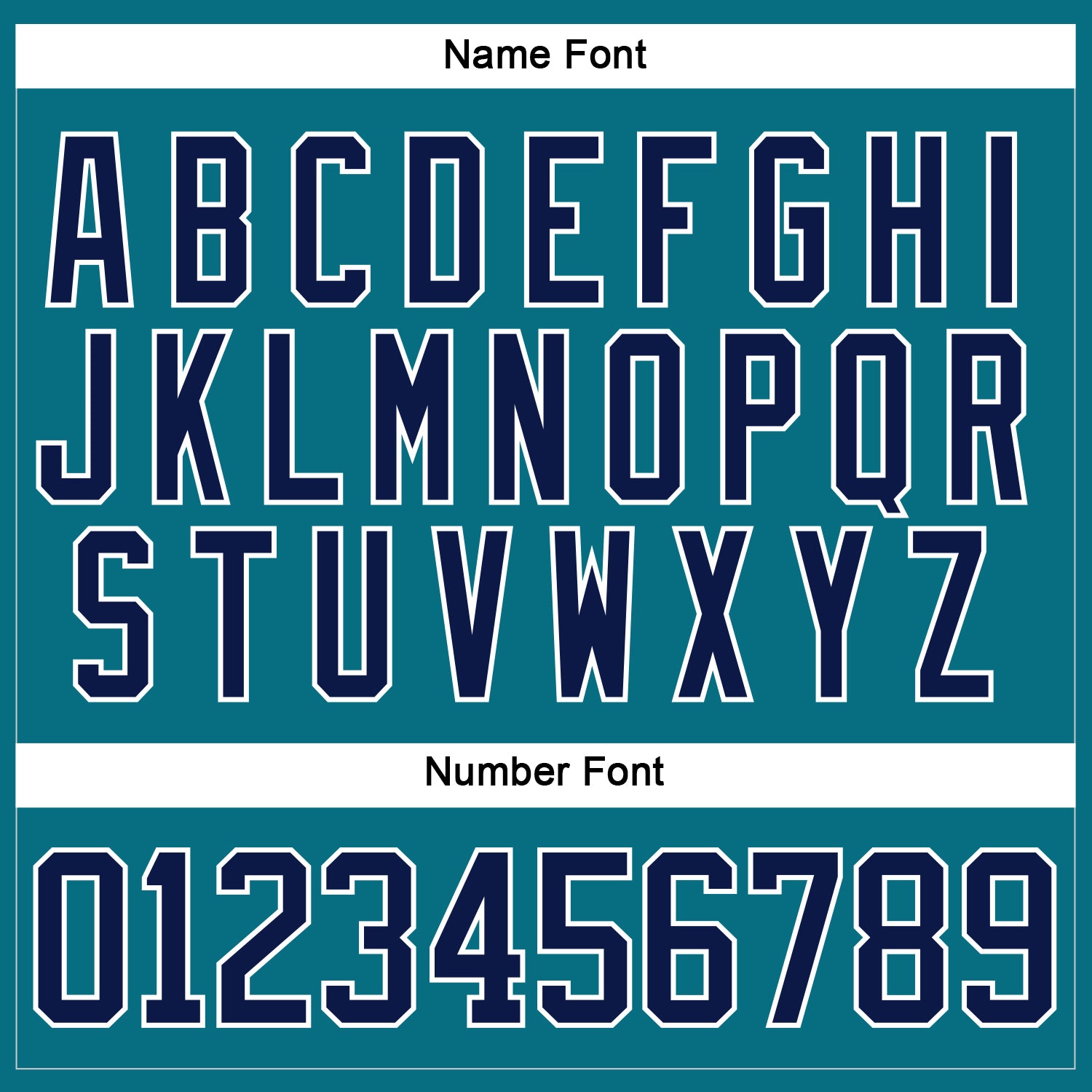 Custom Teal Navy-White Hockey Lace Neck Jersey view 5