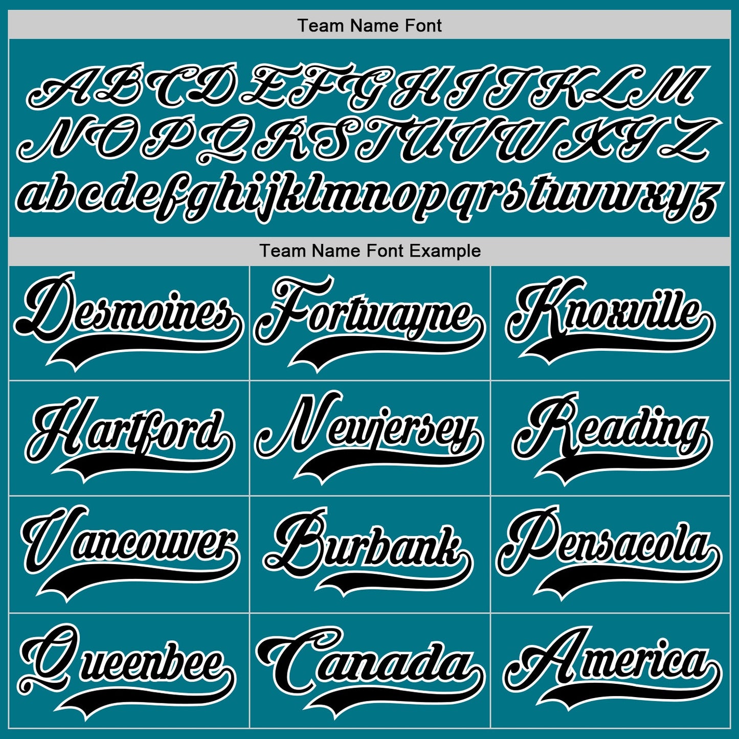 Custom Teal Black-White Hockey Jersey view 4