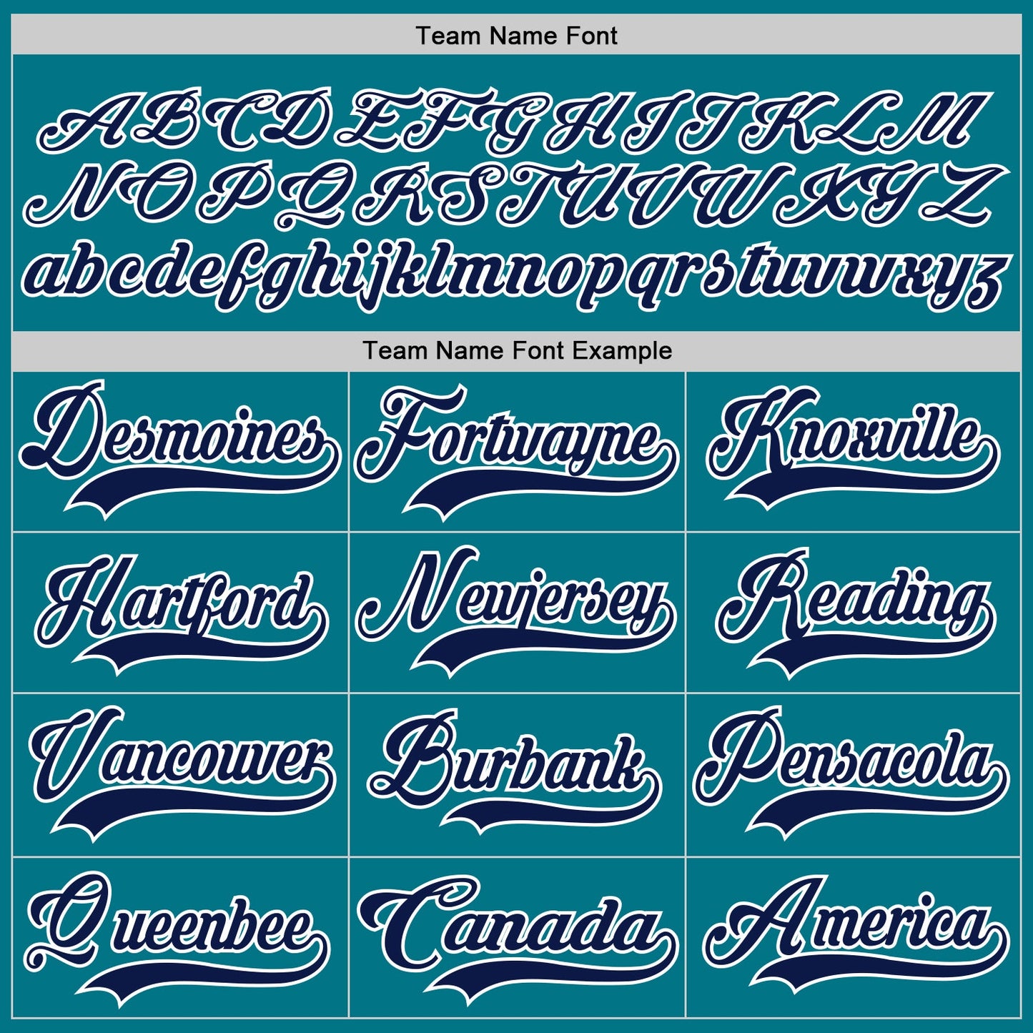 Custom Teal Navy-White Hockey Jersey view 4