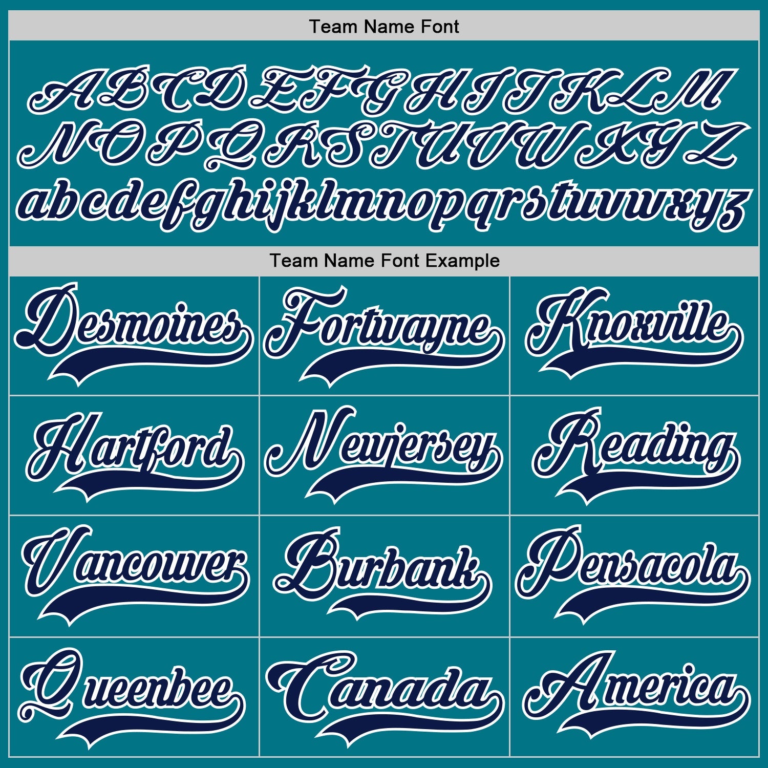 Custom Teal Navy-White Hockey Jersey view 4